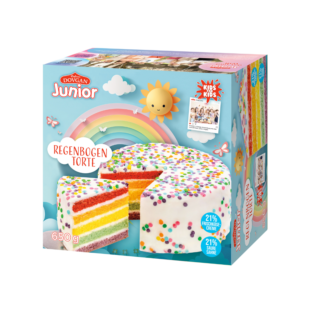 Dovgan Junior Regenbogentorte 650g