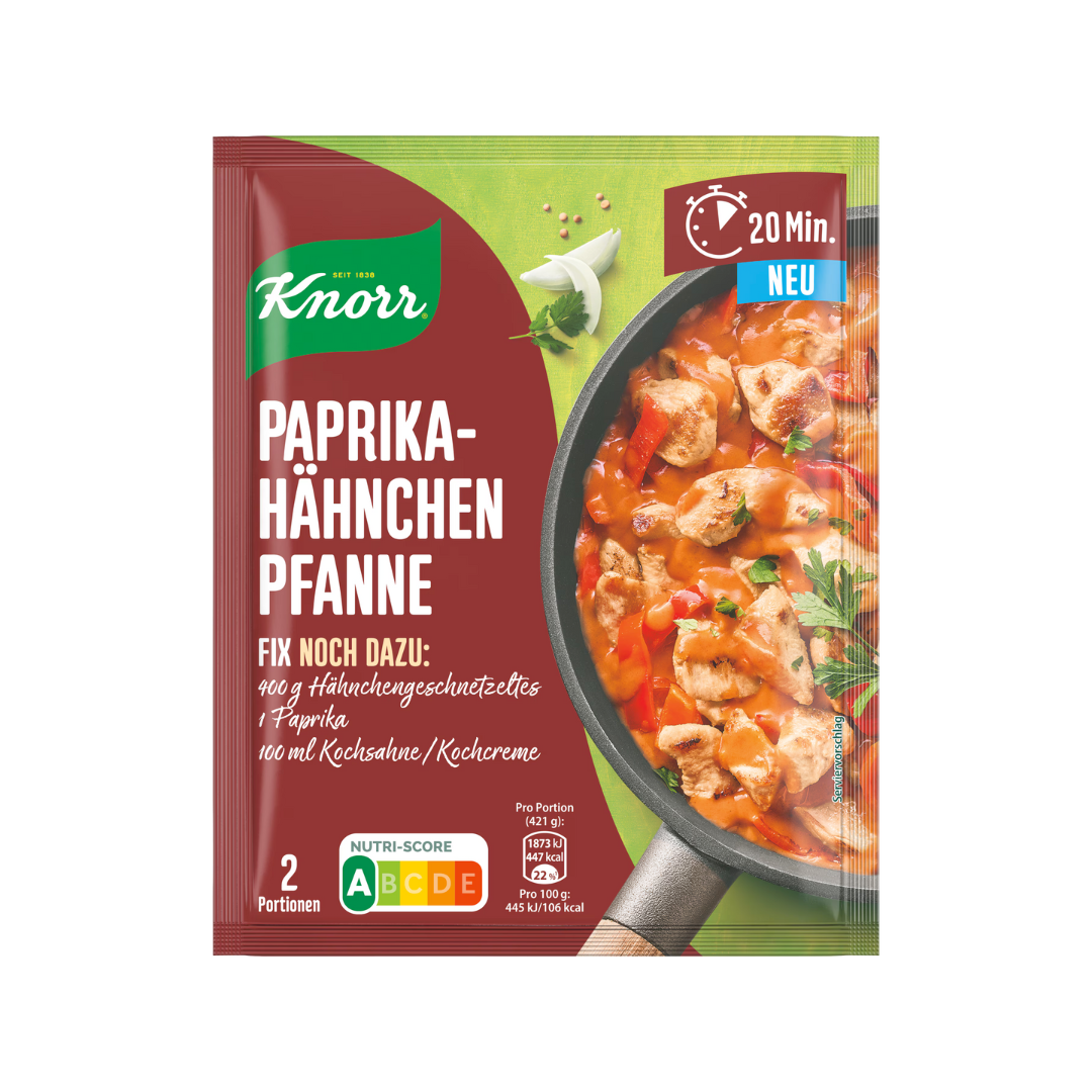 Knorr Fix Paprika-Hähnchenpfanne 33g