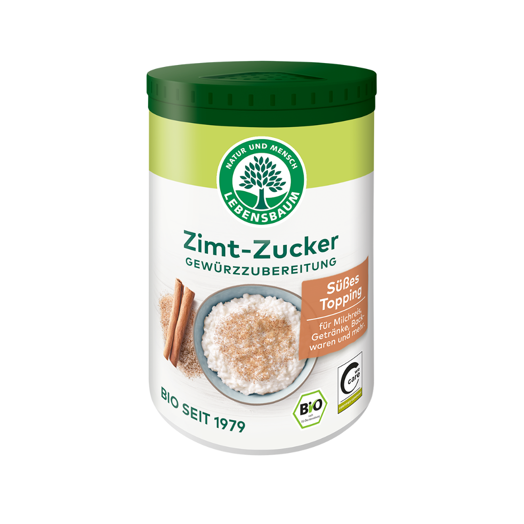 Bio Lebensbaum Zimt-Zucker 140g