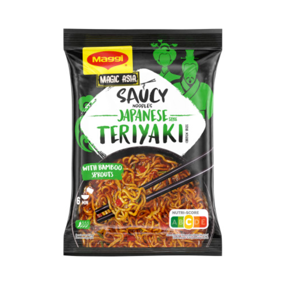 Maggi Magic Asia Saucy Noodles Japanese Teriyaki Style 128g