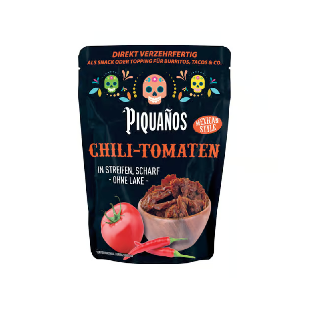 Piquanos Chili Tomaten in Streifen scharf 125g