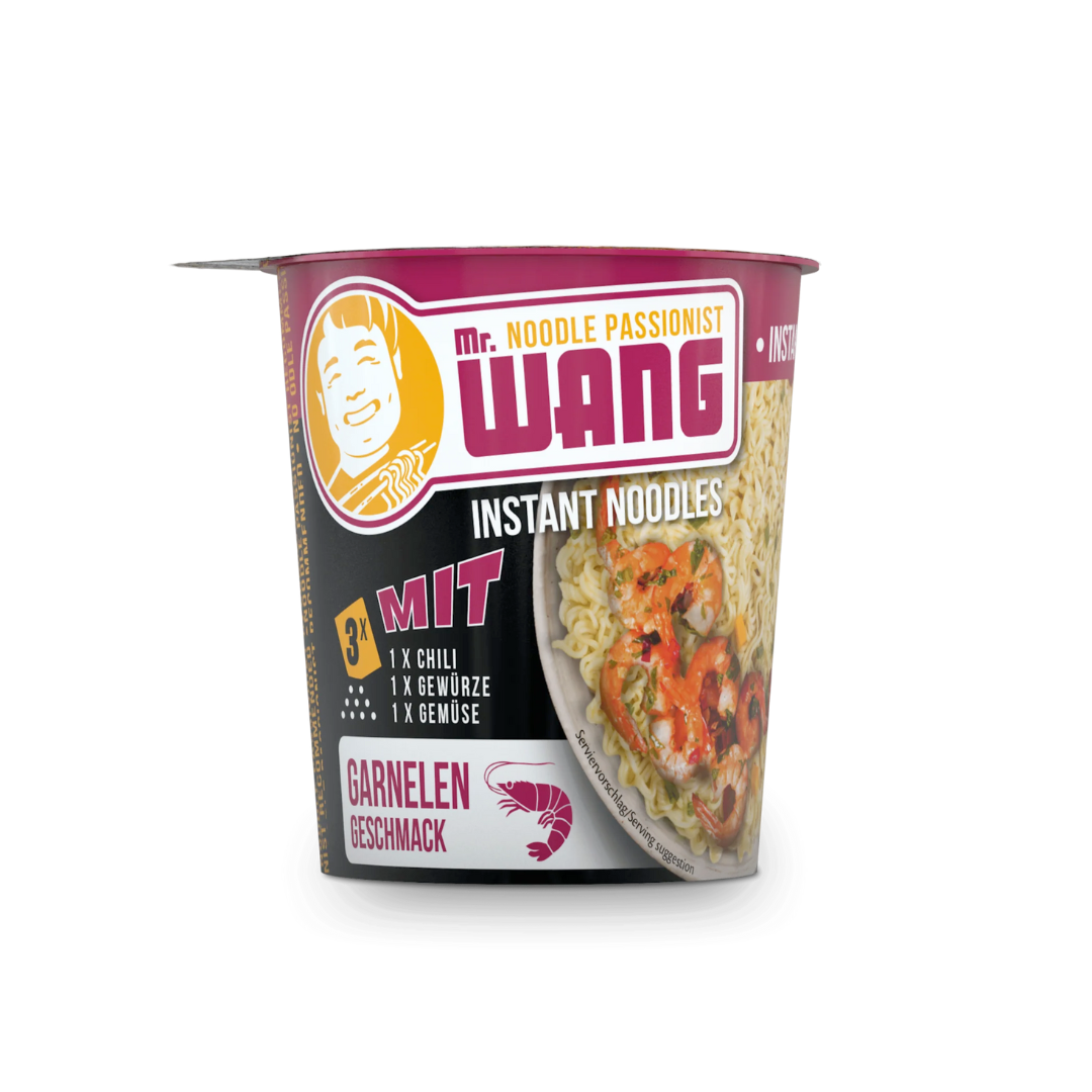 Mr Wang Instantnudeln Typ Garnele 65g