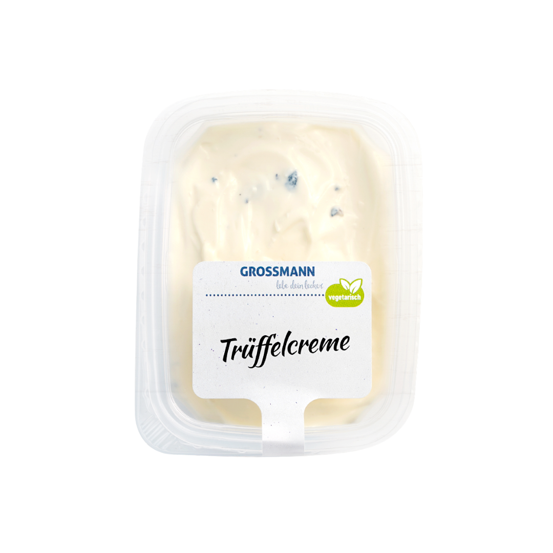 Grossmann Trüffelcreme mit schwarzem Trüffel 195g