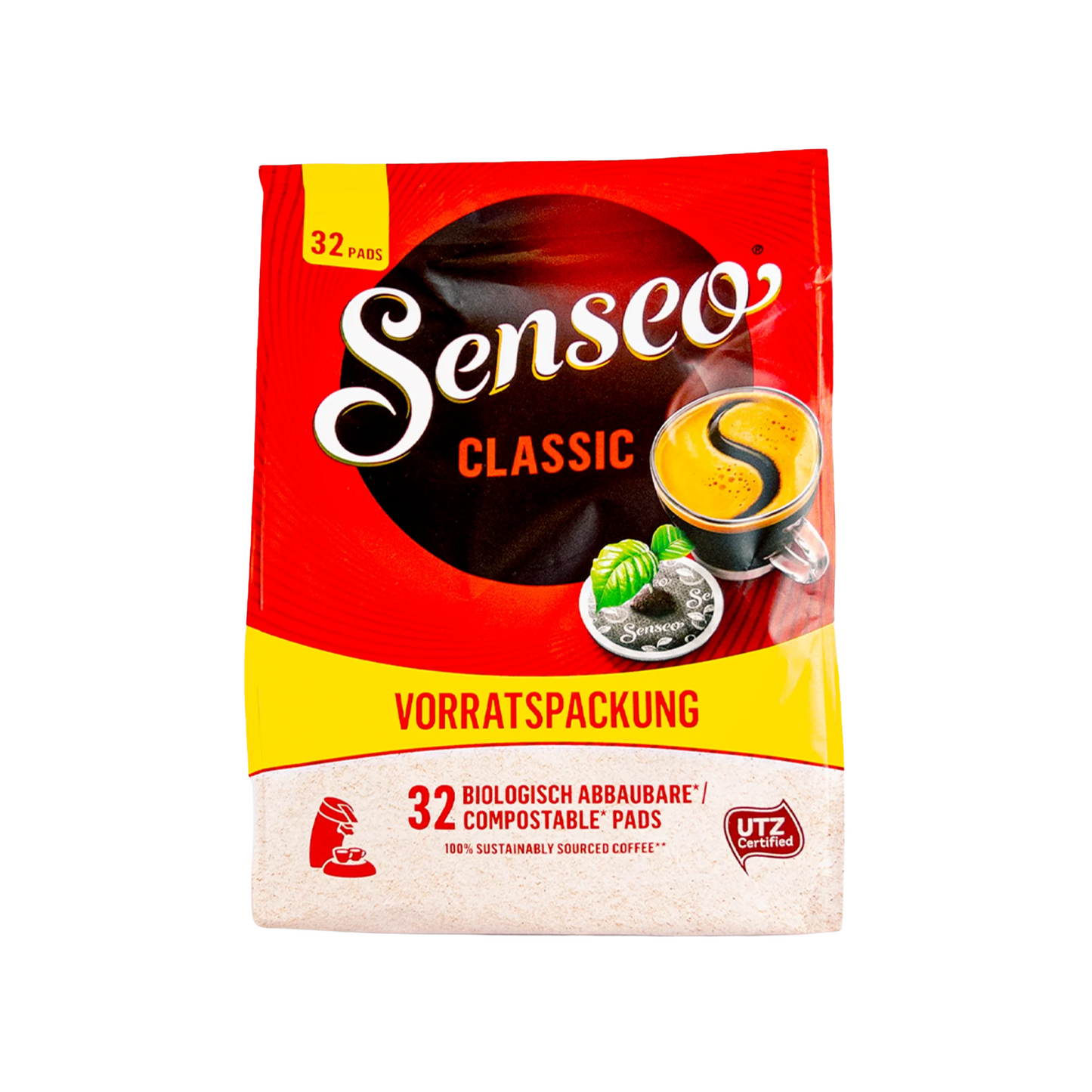 Senseo Kaffee Pads Classic 32ST 222g