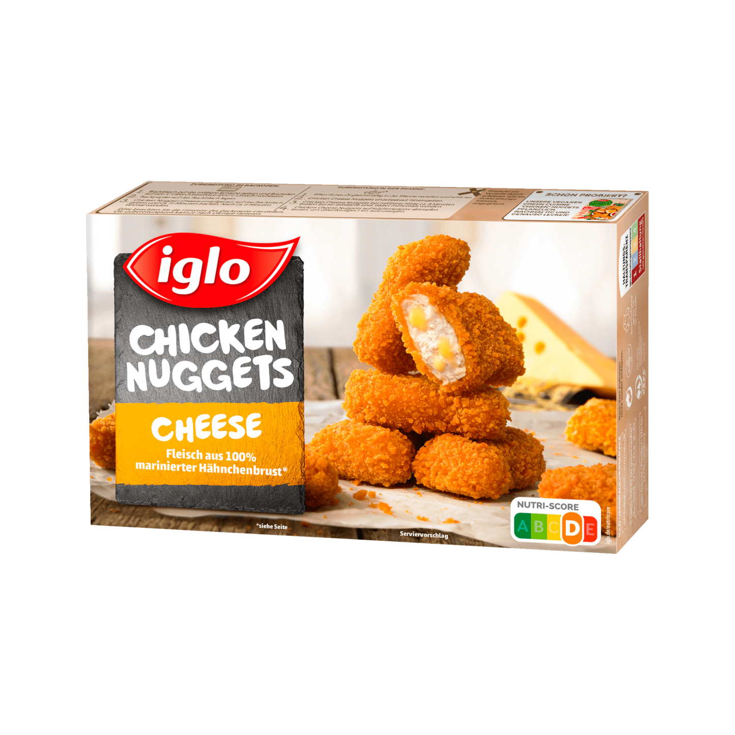 Iglo Chicken Nuggets Cheese 250g QS ITW