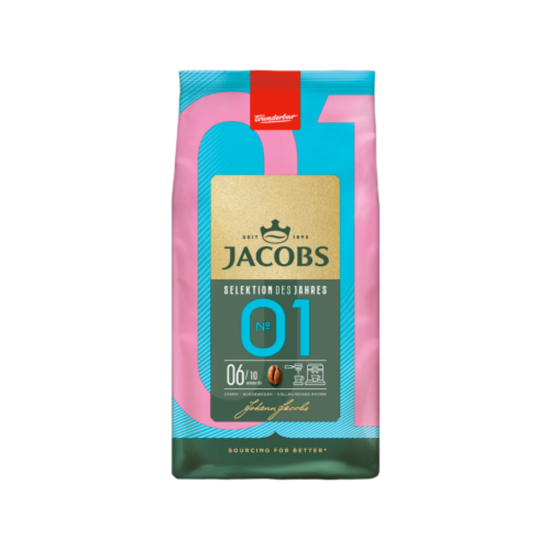 Jacobs Selektion des Jahres Kaffee ganze Bohnen 1kg