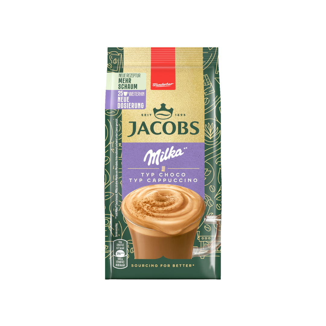 Jacobs Cappuccino Choco Milka 400g
