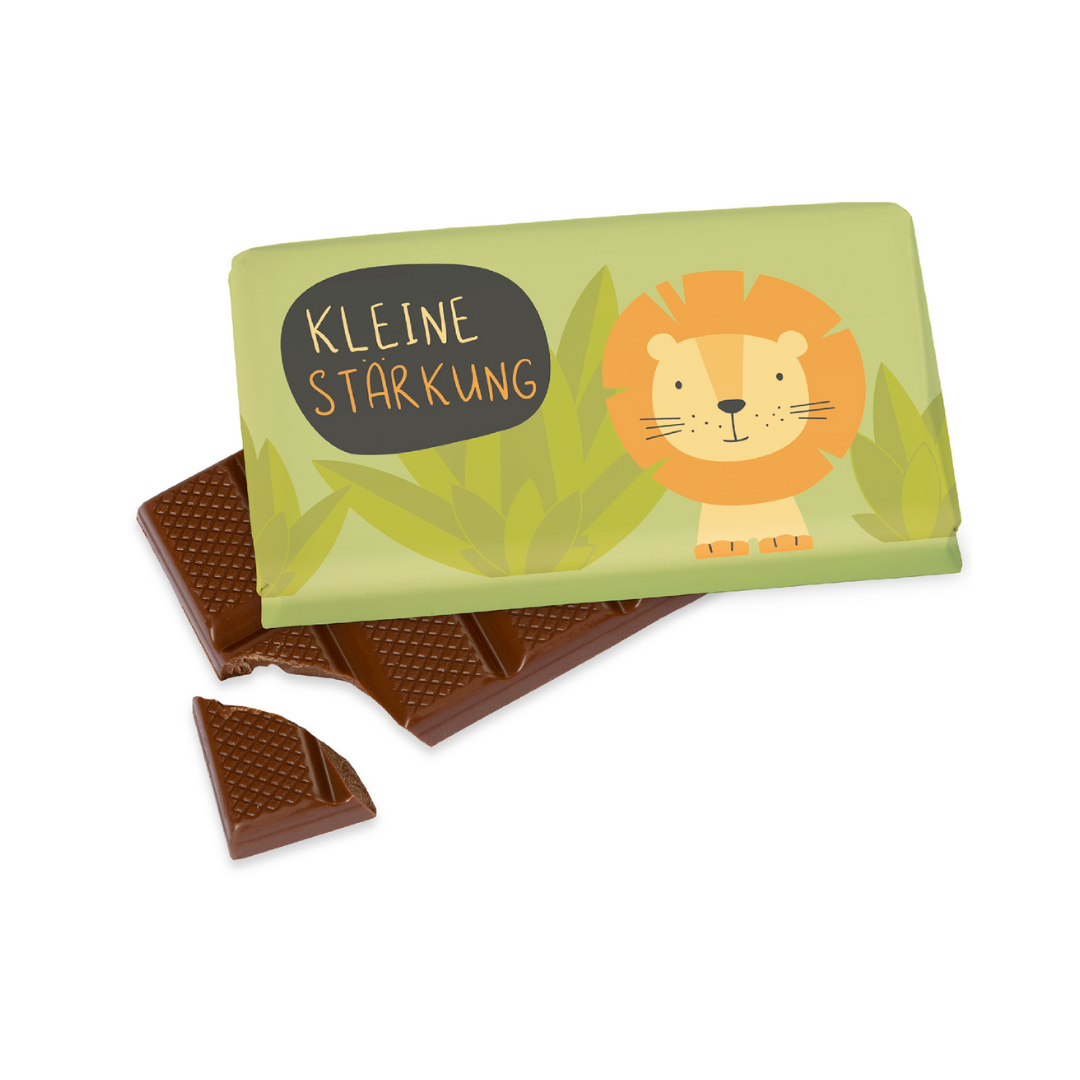 Geschenk für Dich Schokolade Raubtierfütterung 40g