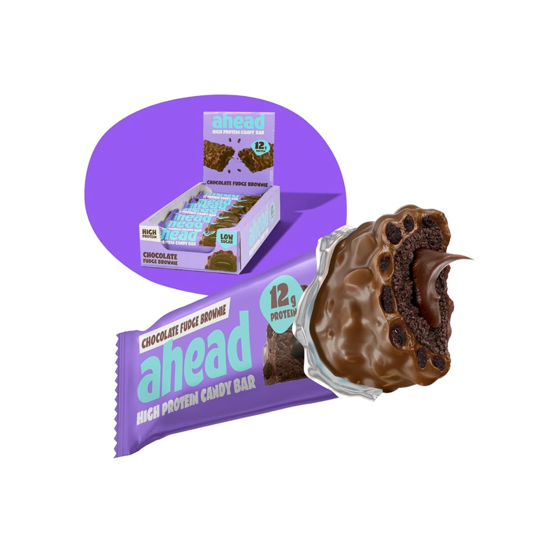 Ahead Fudge Brownie Protein Bar 45g