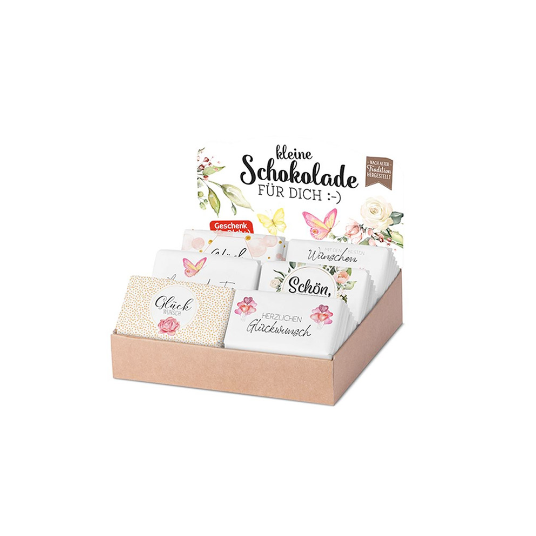 Geschenk für Dich Schokolade Glitzerwelt 40g