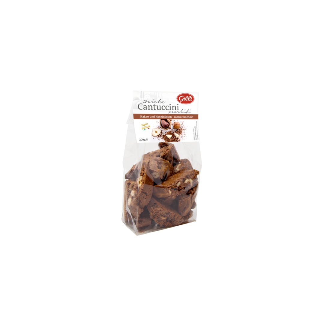Gilli Weiche Cantuccini Kakao/Haselnüsse 200g