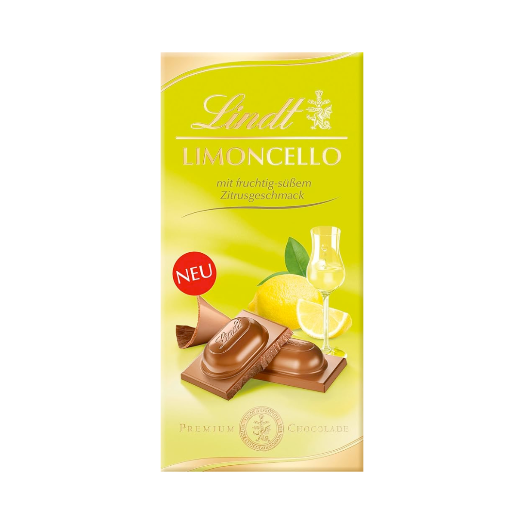 Lindt Limoncello Tafel Präsent Promotion 100g