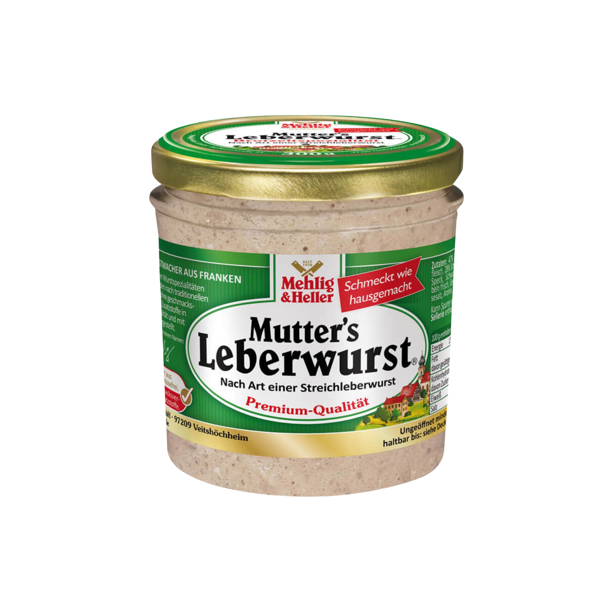 Mehlig&Heller Mutter's Leberwurst 200g – foodpipe Rostock Mehlig&Heller Mutter's Leberwurst 200g – foodpipe Rostock