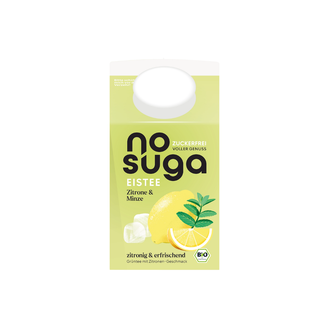 Bio Nosuga Eistee Zitrone&Minze 0,5l EW