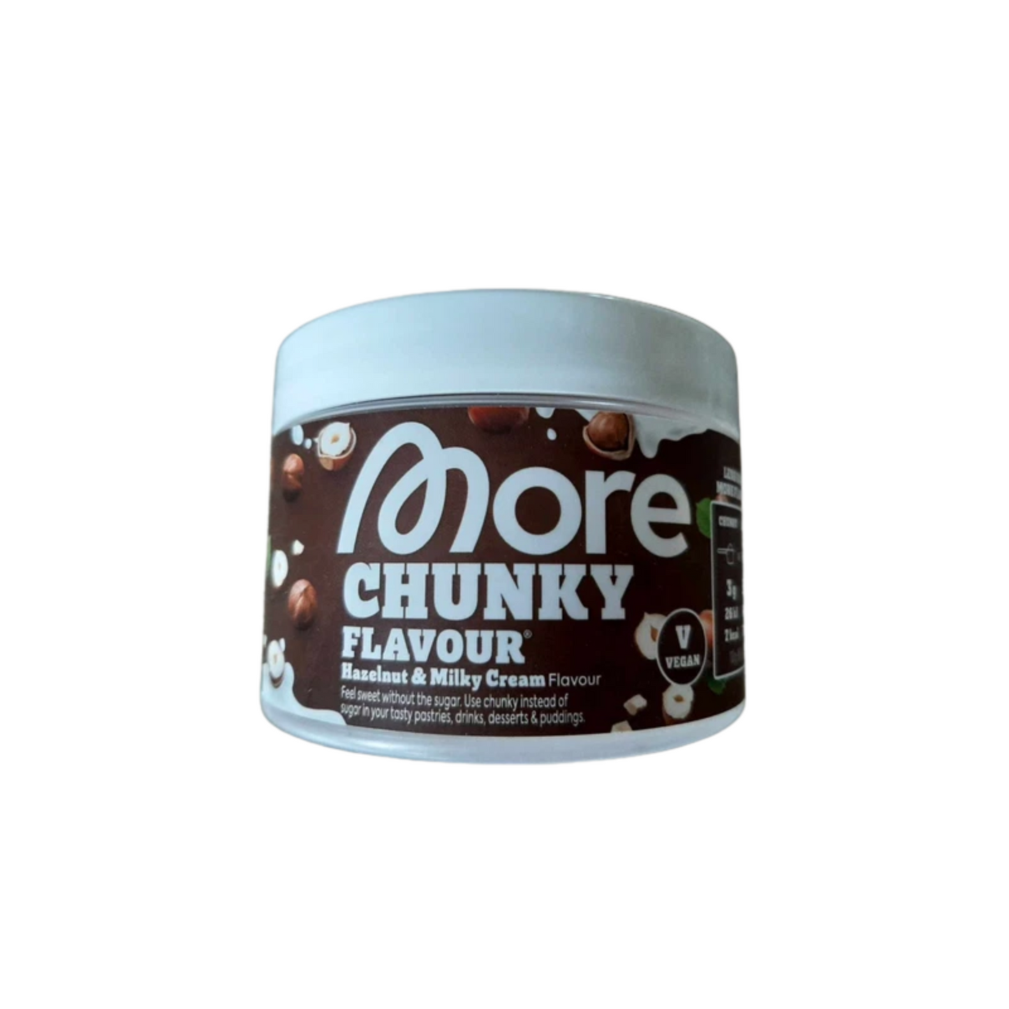 More Chunky Flavour Hazelnut Milky Cream 90g