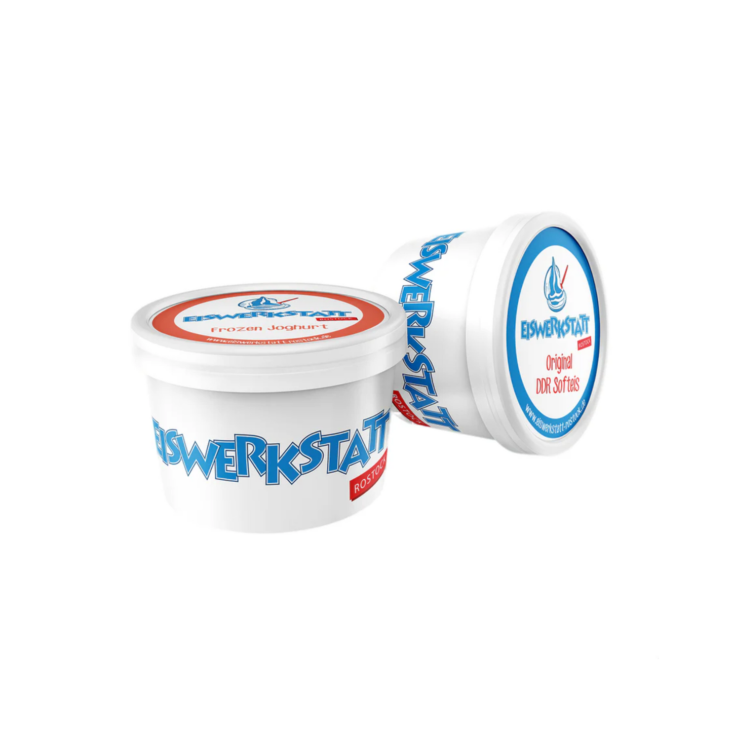 Eiswerkstatt Blaue Zunge Erdbeere 200ml