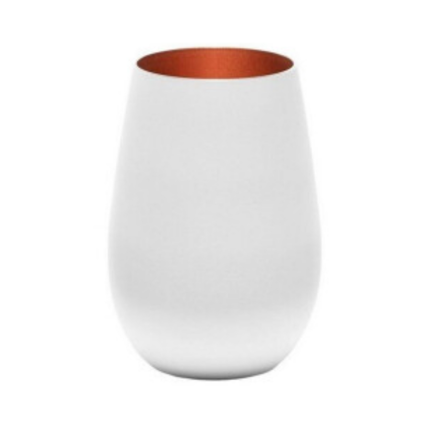 Stolzle Elements Becher weiß bronze 465ml