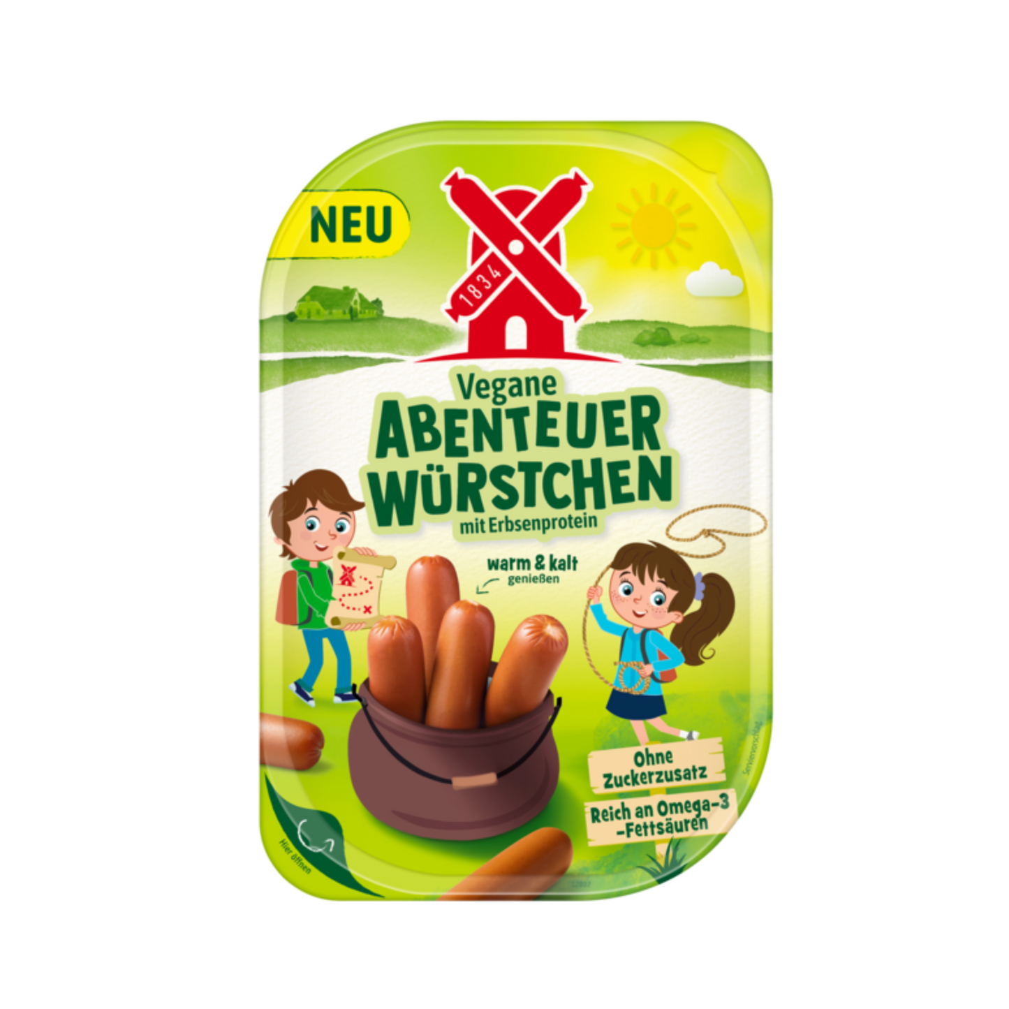 Rügenwalder vegane Abenteuer Würstchen 180g