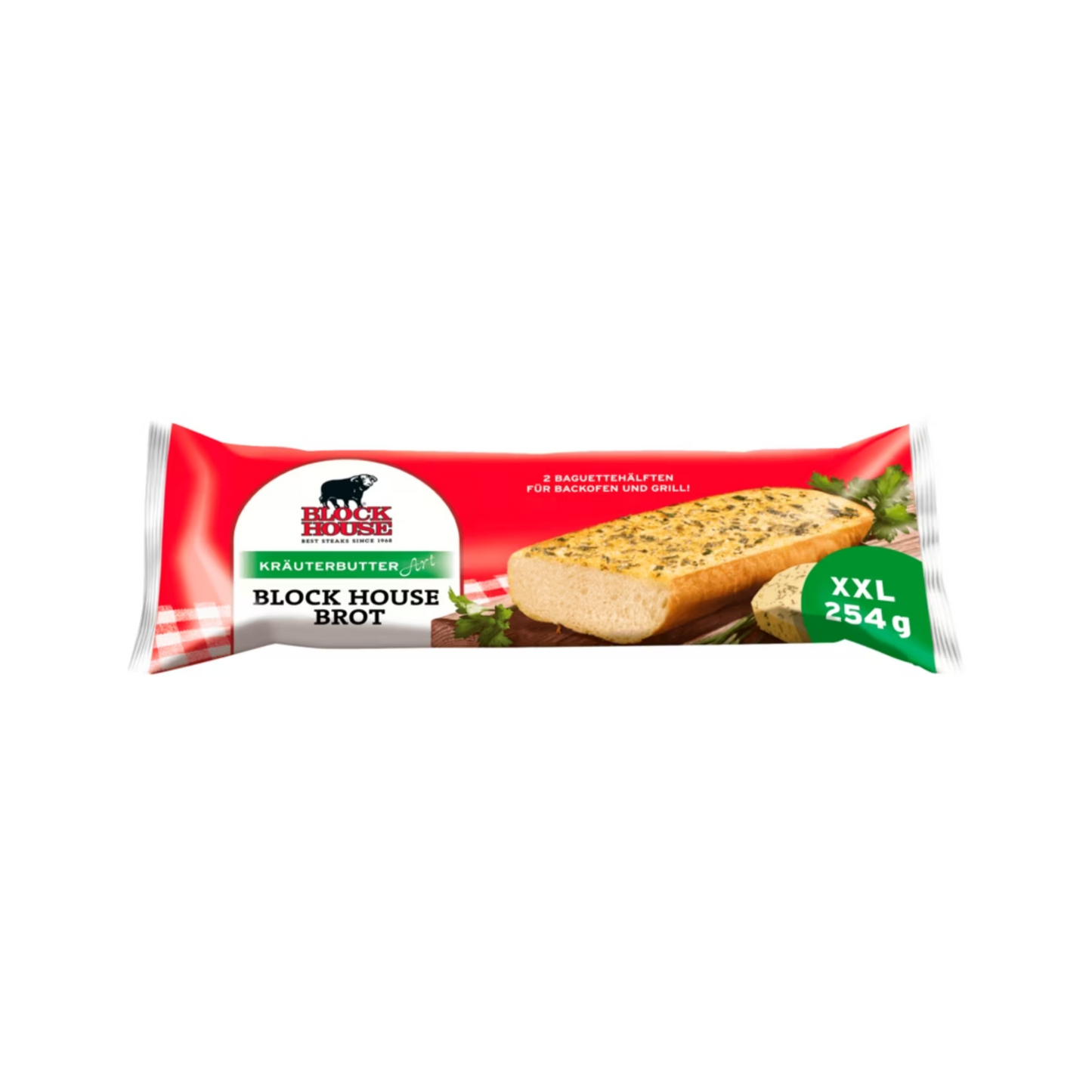 Block House Brot Kräuterbutter Art 254g