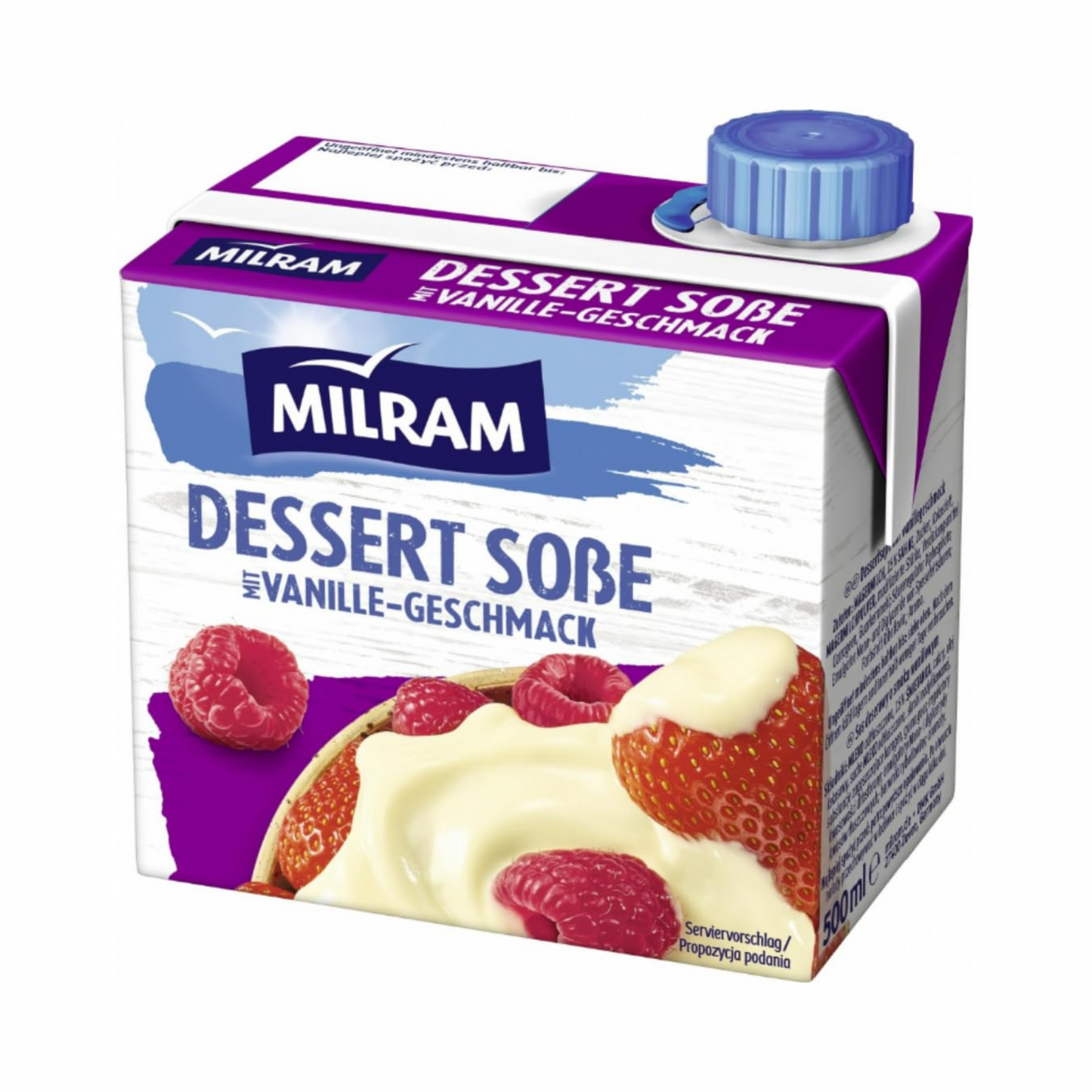 Milram Dessert Soße Vanille 500g