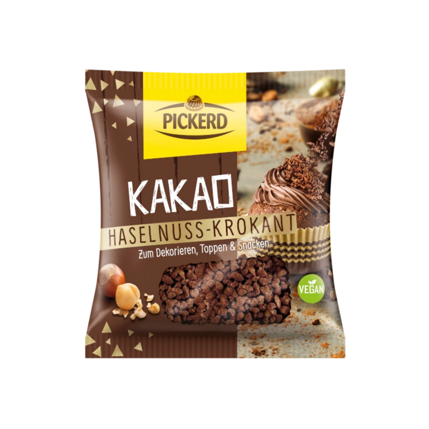 Pickerd Dekor Kakao Haselnuss-Krokant 40g