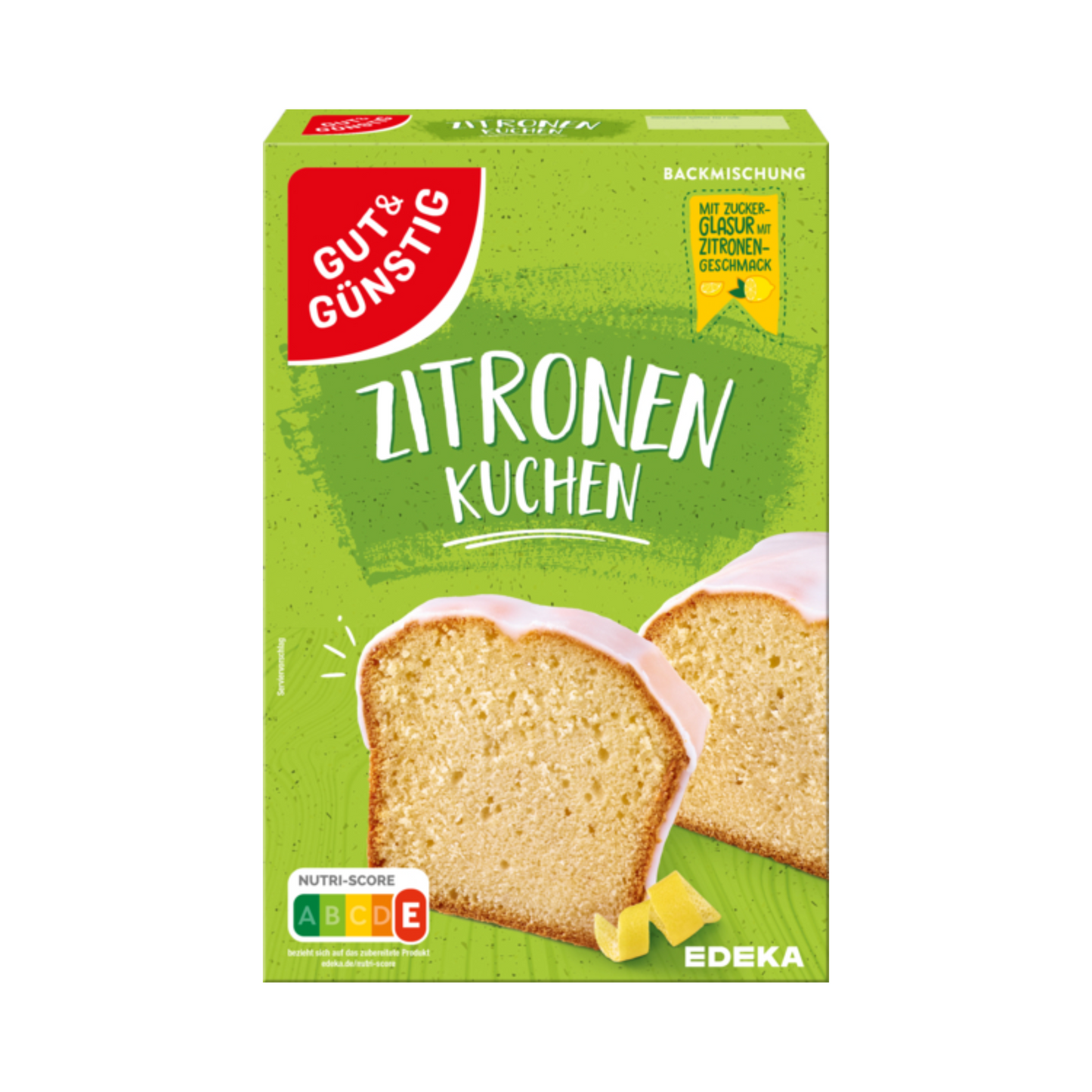 GUT&GÜNSTIG Zitronenkuchen Backmischung 500g