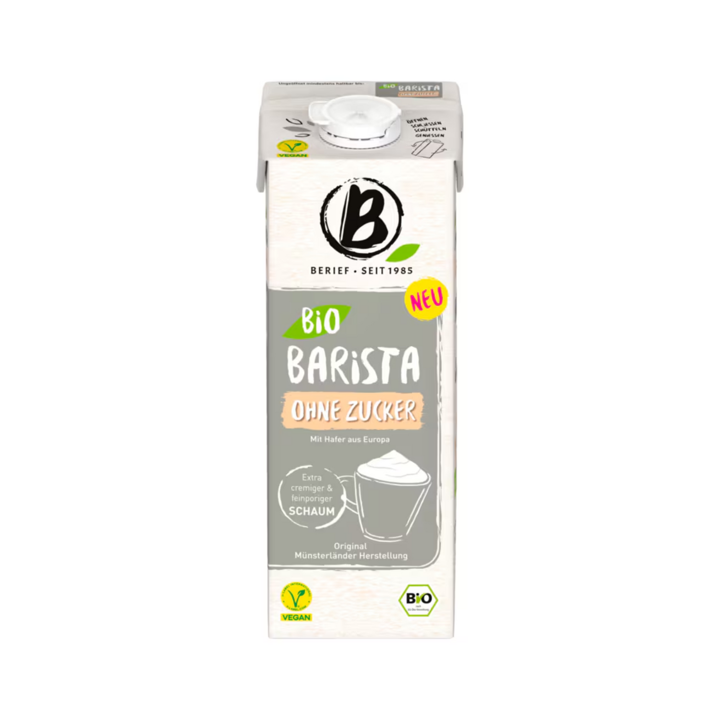 Bio Berief Barista ohne Zucker 1l