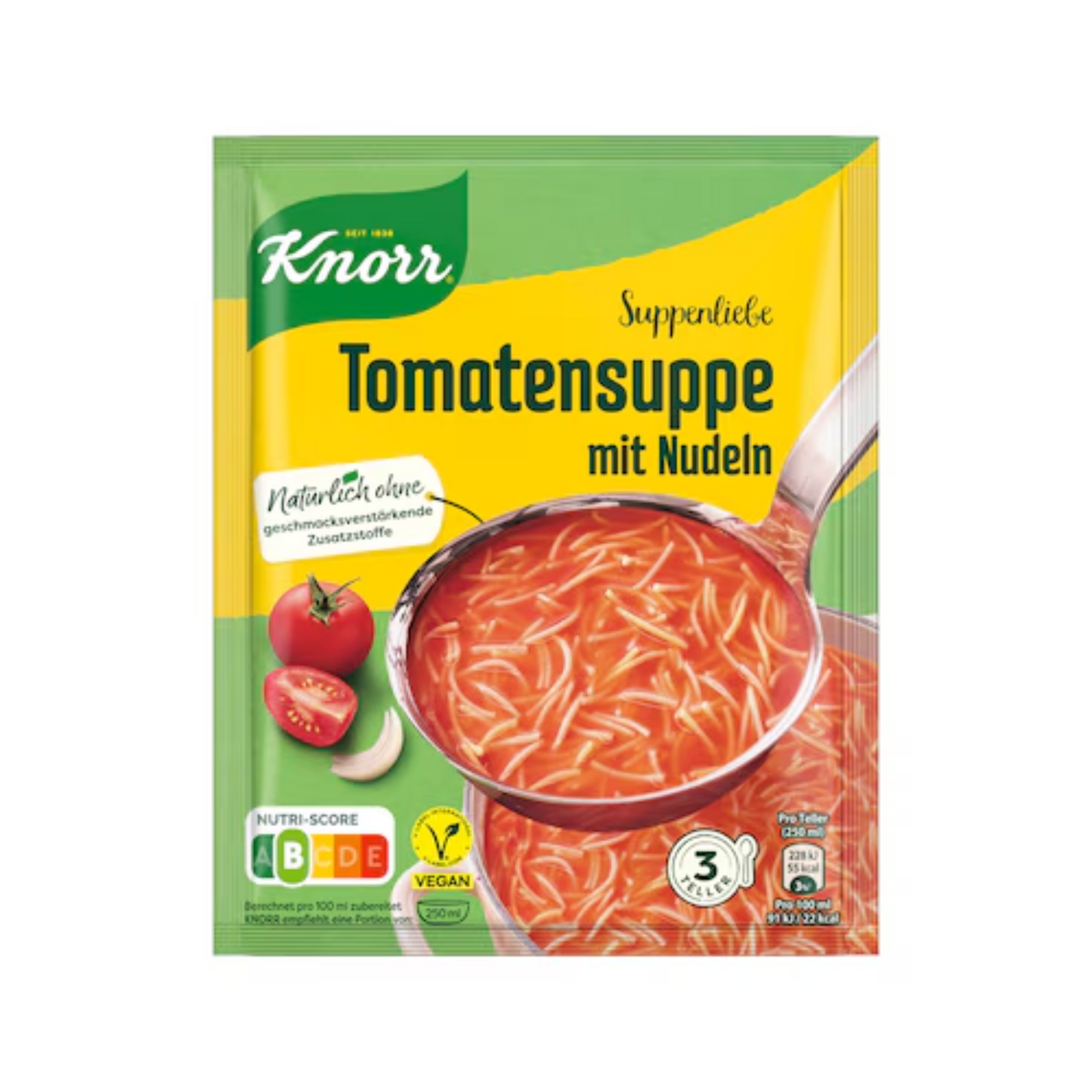 Knorr Suppenliebe Tomatencreme mit Nudeln 750ml