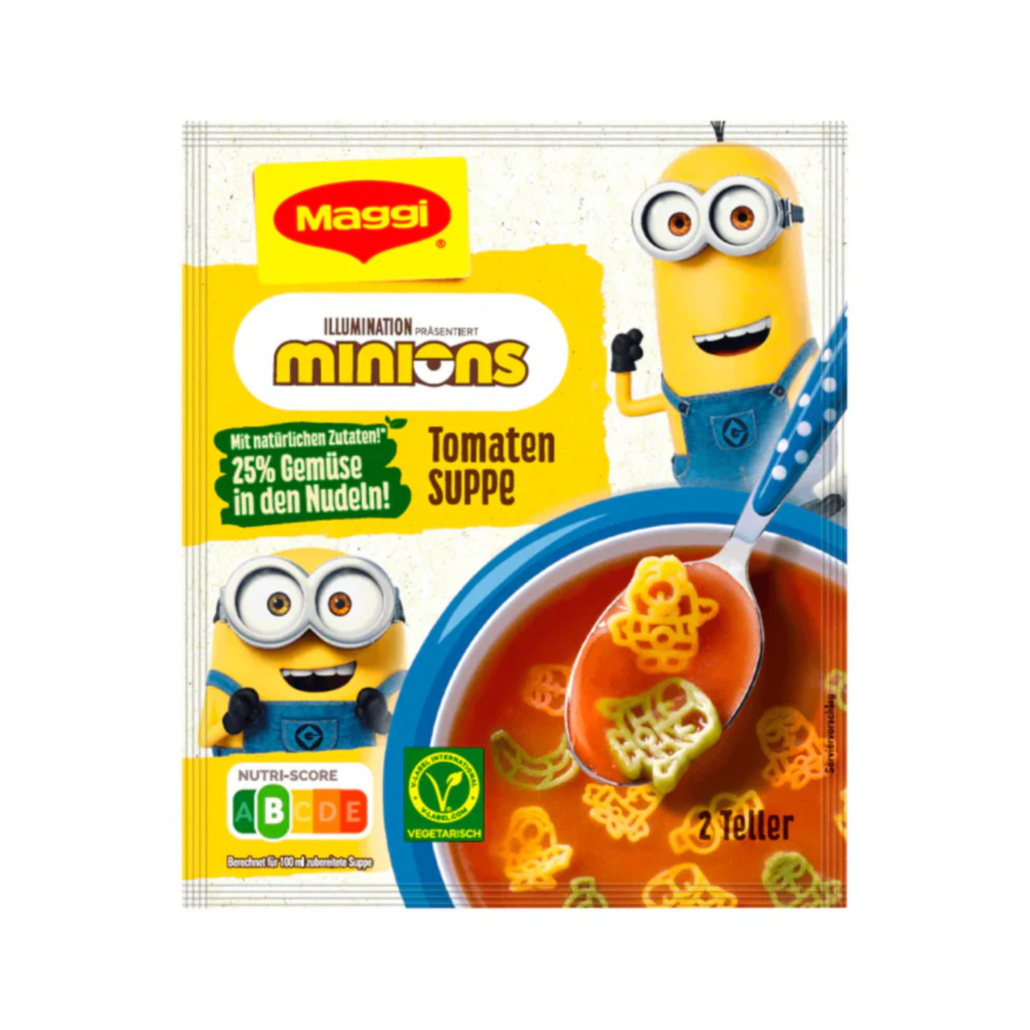 Maggi Guten Appetit Suppe Minions Tomate für 500ml 43g