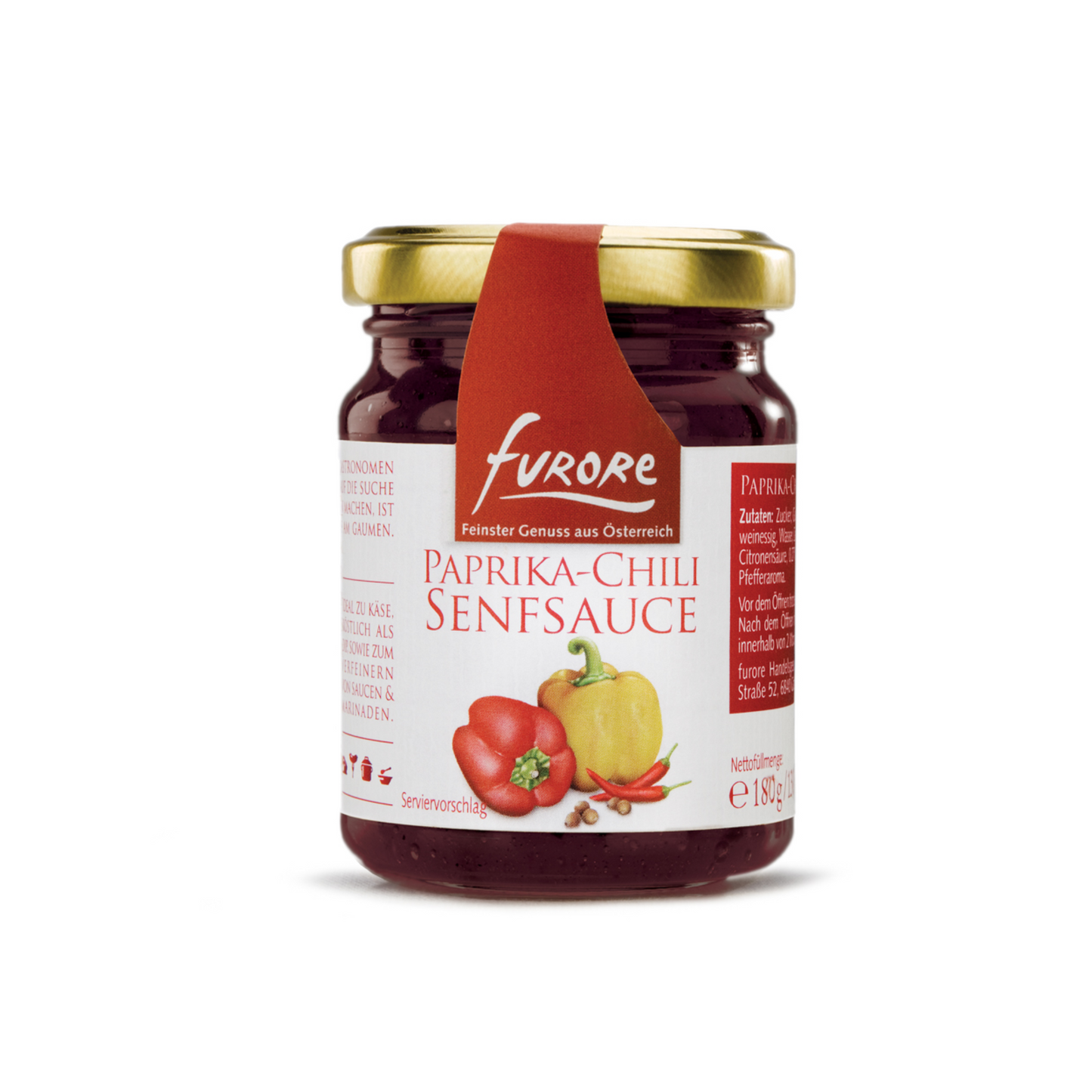 Furore Paprika-Chili Senfsauce 180g
