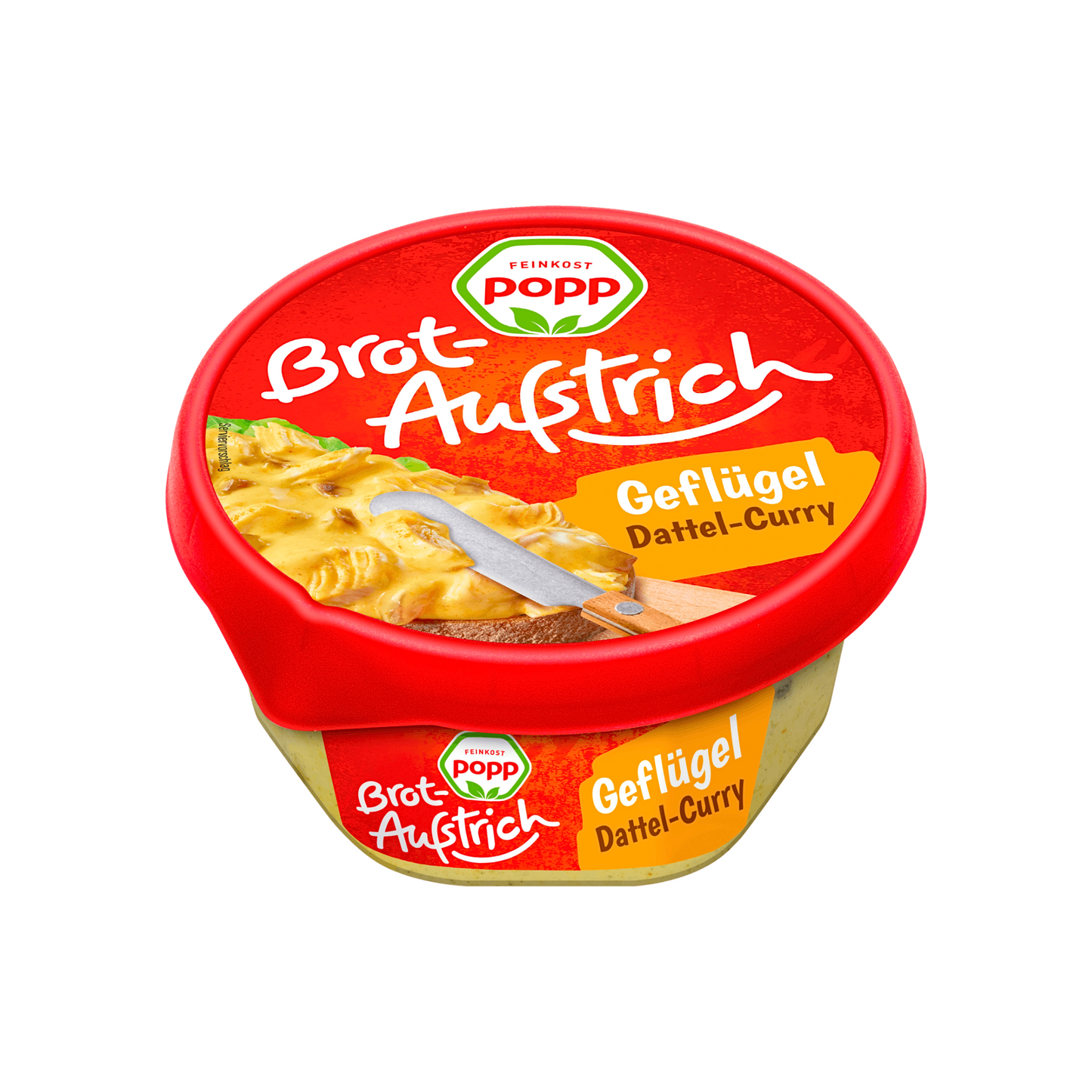 Popp Brotaufstrich Geflügel-Curry 150g