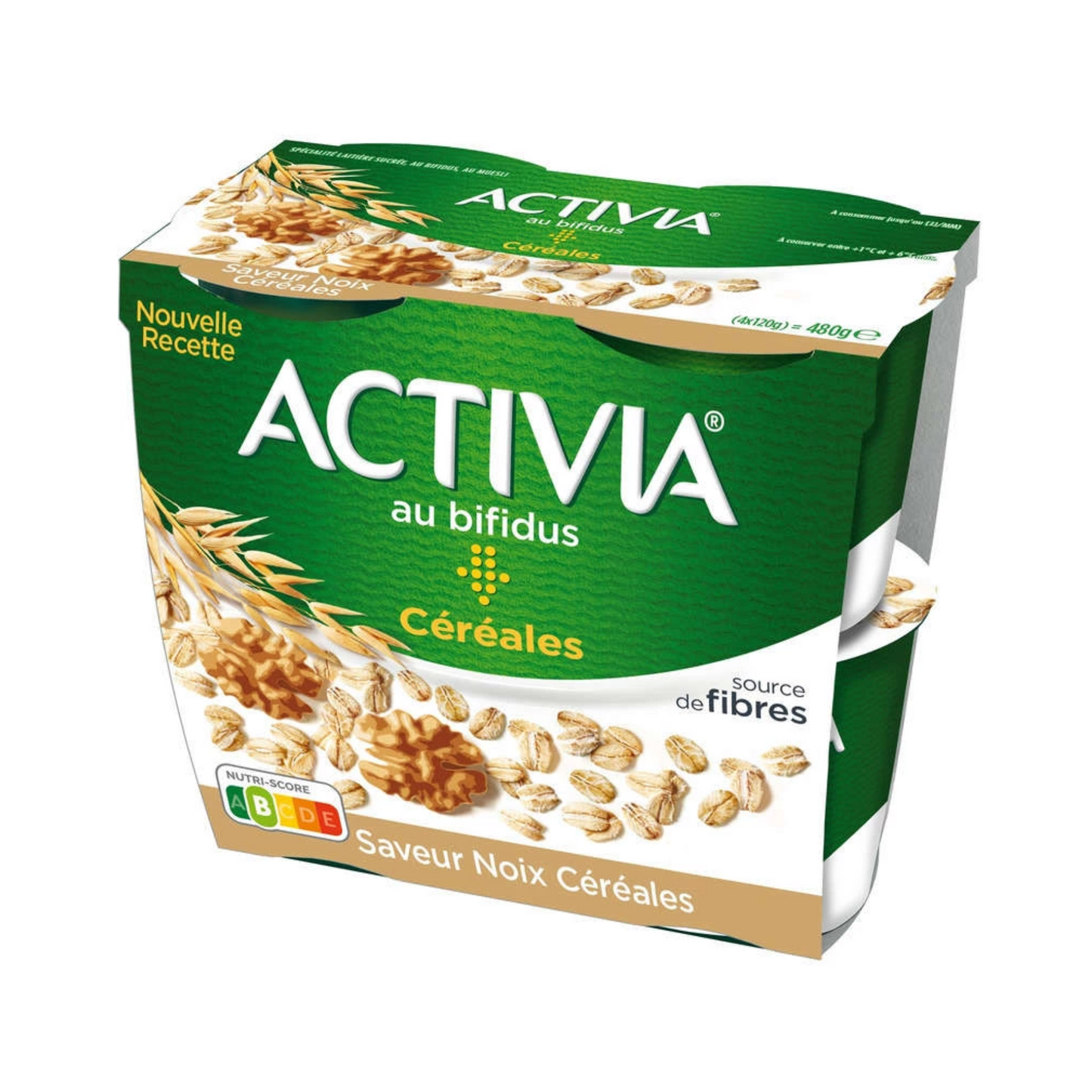 Activia Walnuss Hafer 4x115g
