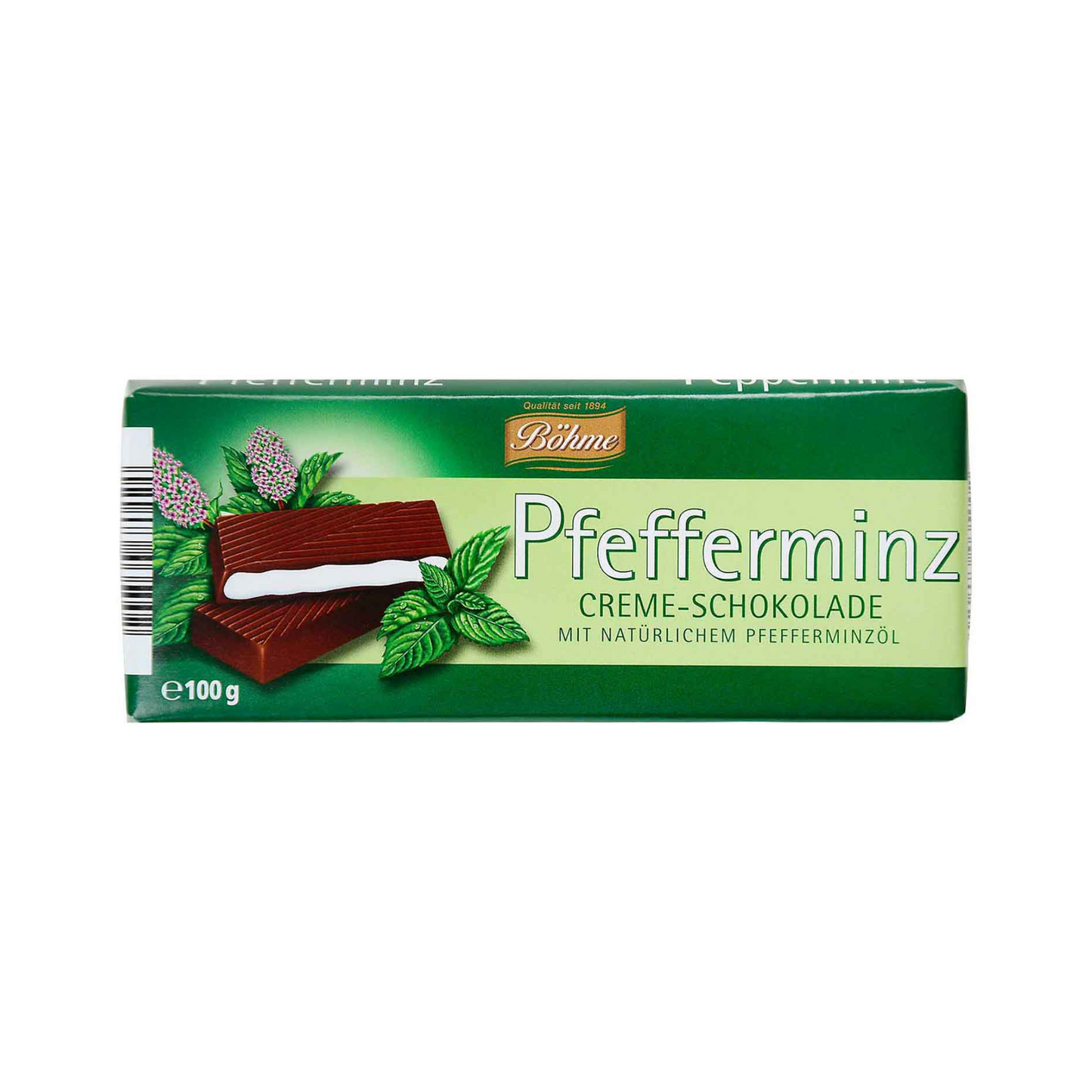 Böhme Creme Schokolade Pfefferminz 100g