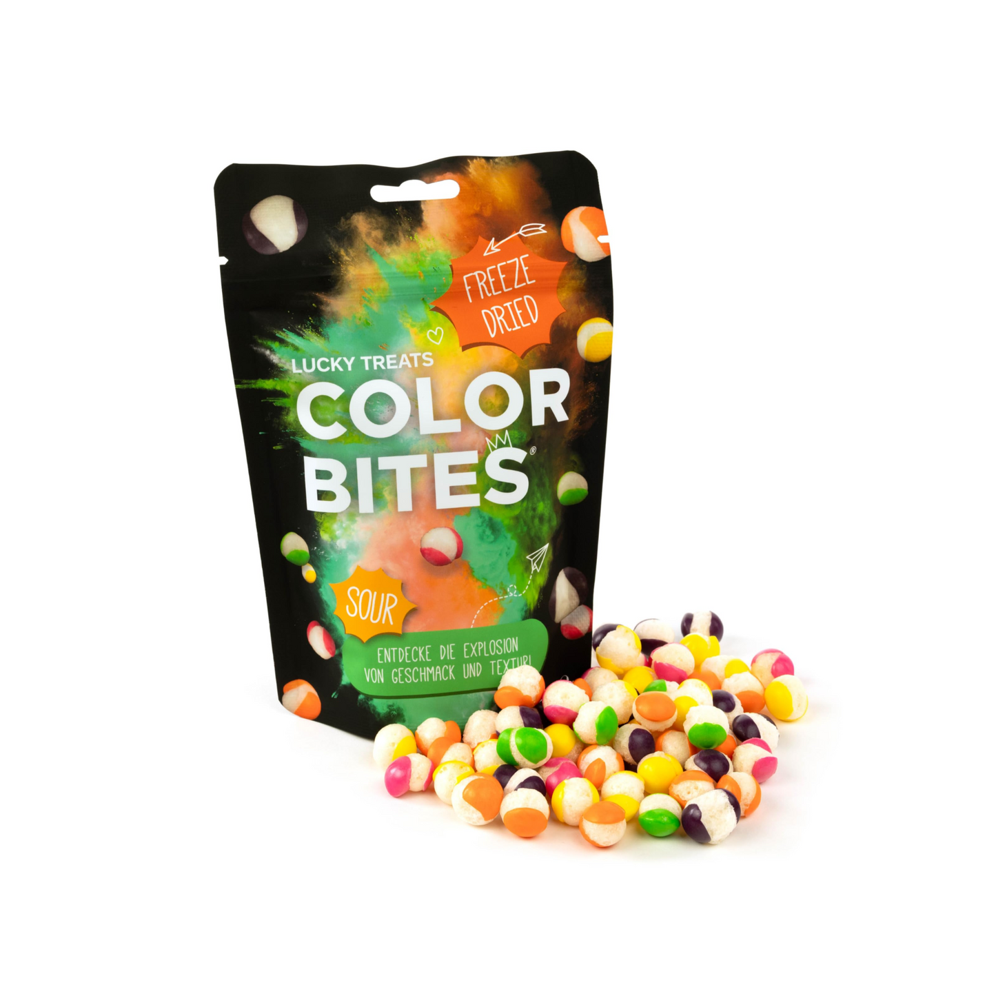 Lucky Treats Color Bites Sour 100g