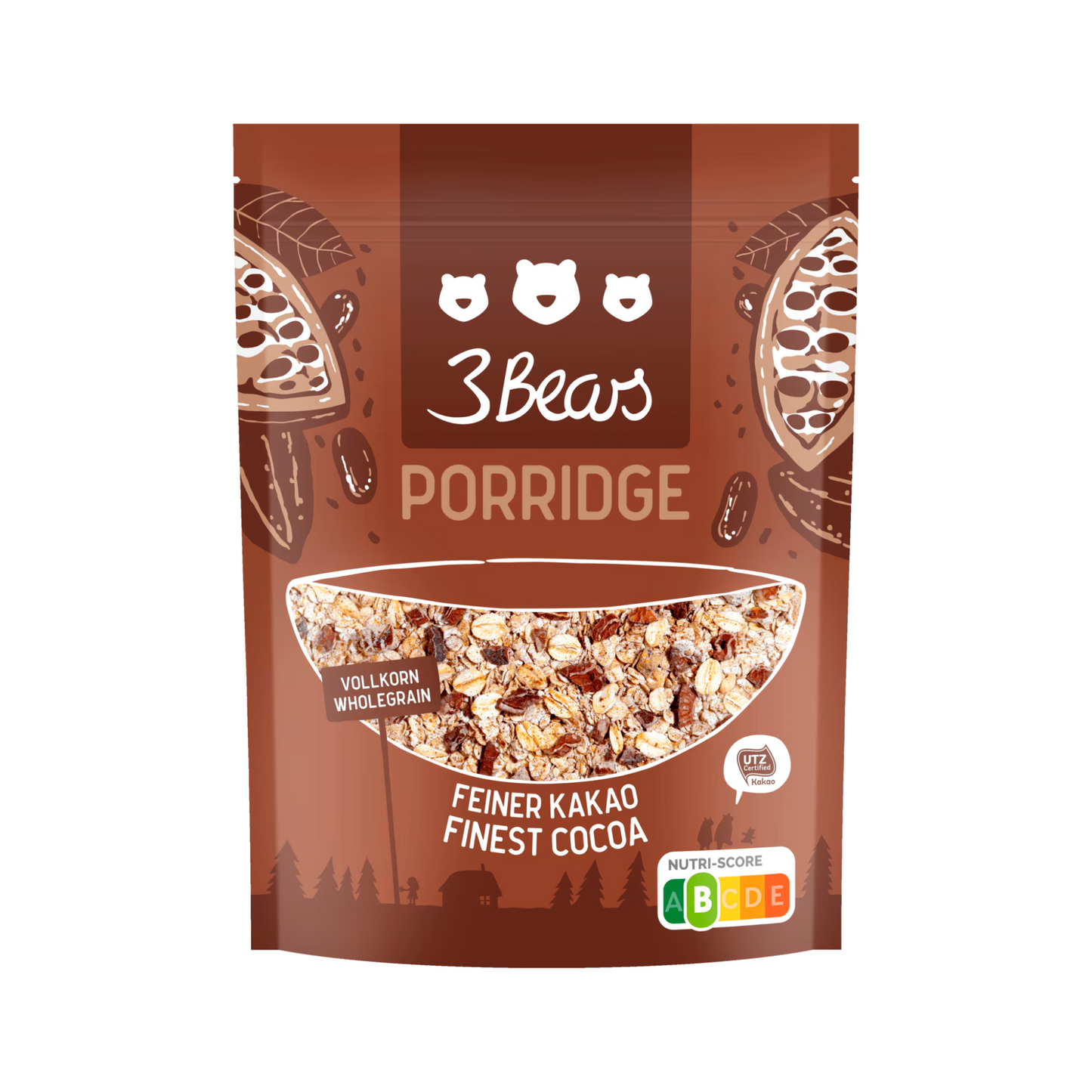 3Bears Porridge Feiner Kakao 400g