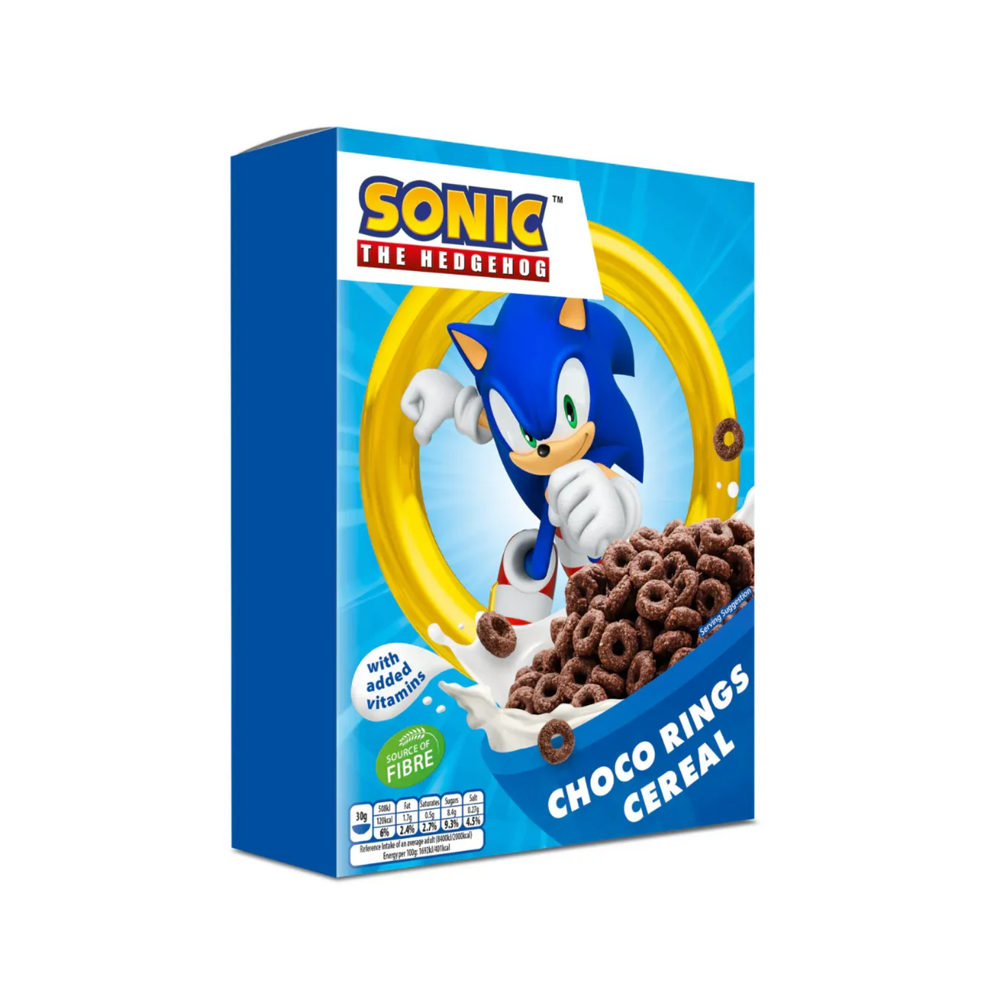 Sonic Choco Rings Cereal 350g