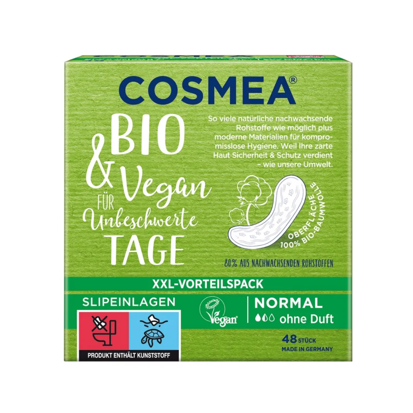 Cosmea Slipeinlagen Bio 48ST