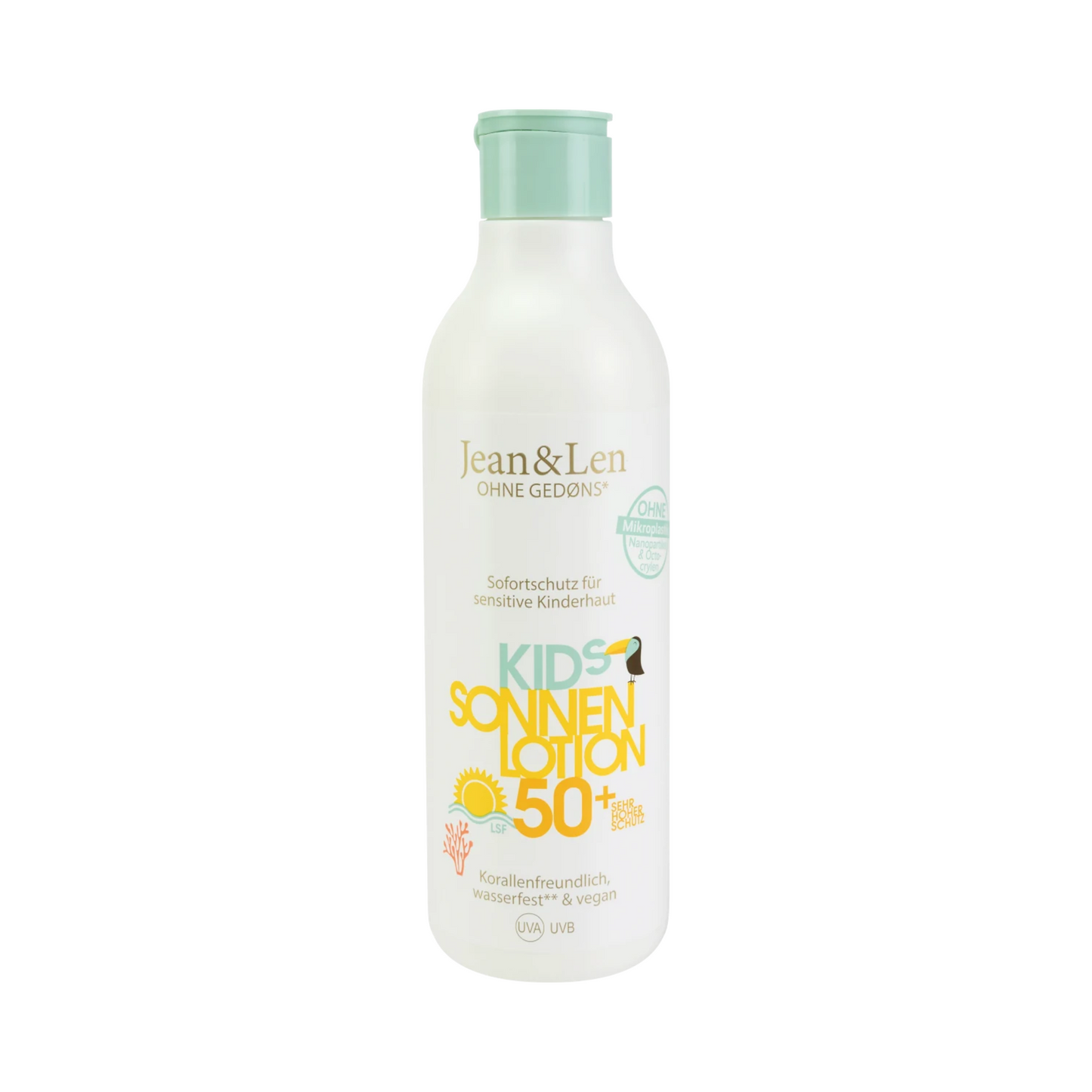 Jean&Len Sensitive Kids Sonnen Lotion LSF 50+ 250ml