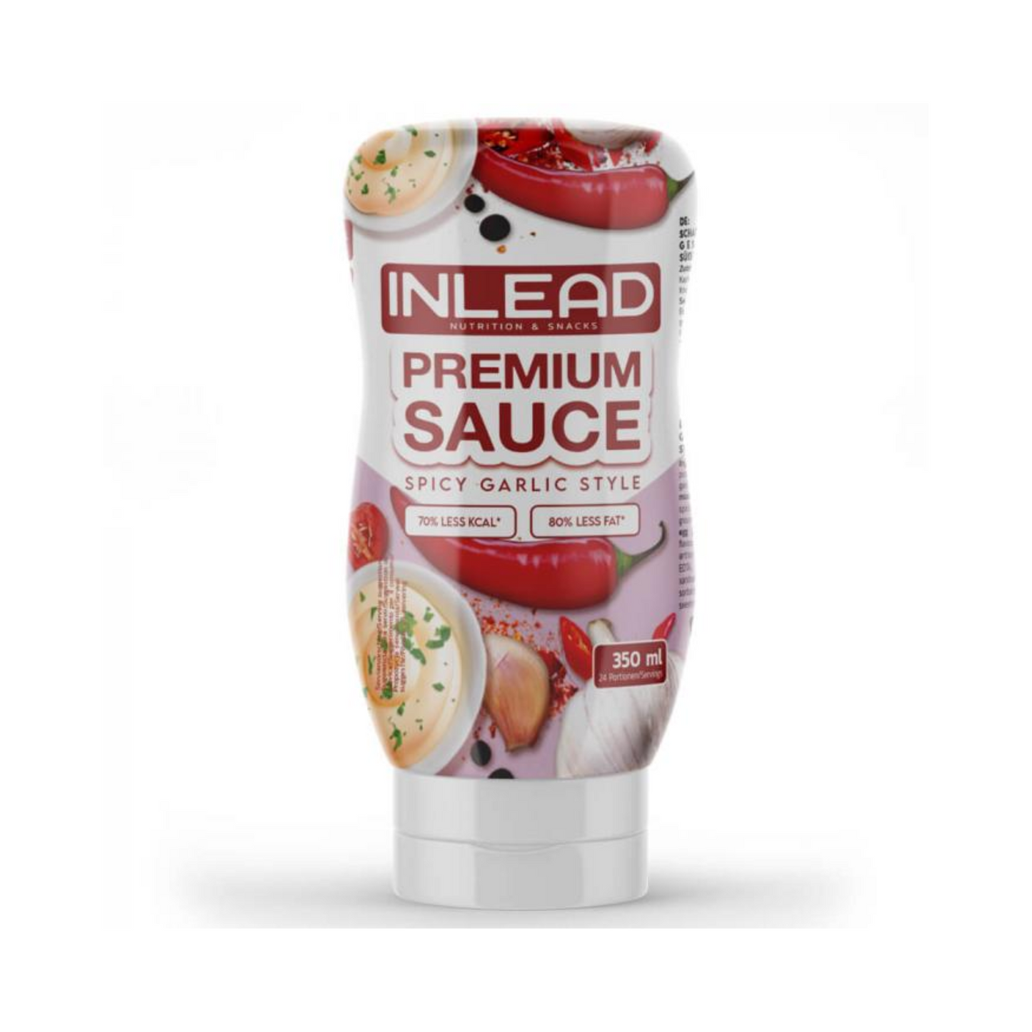 Inlead Nutrition Premium Sauce Spicy Garlic 350ml