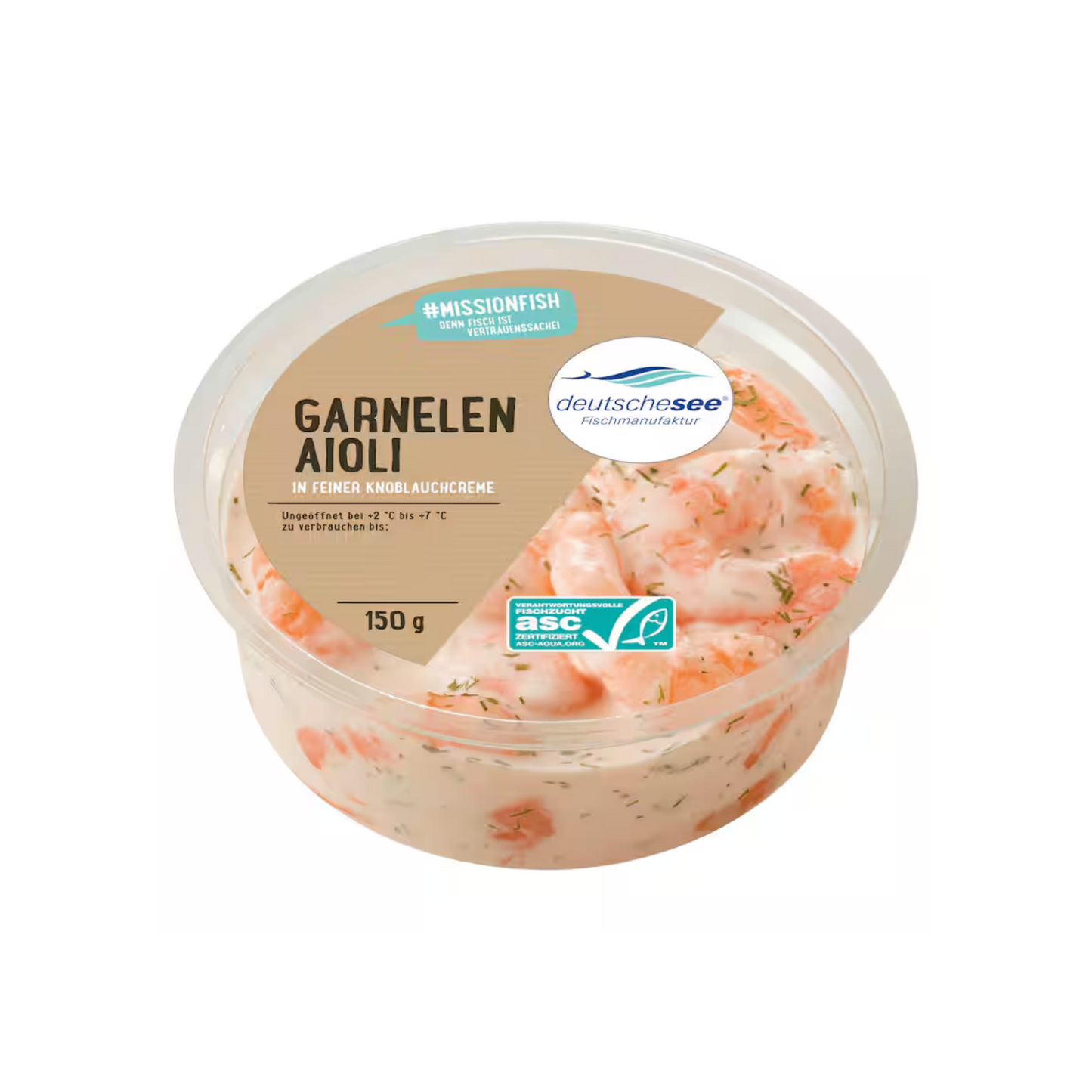 ASC Deutsche See Riesengarnelen Aioli 150g