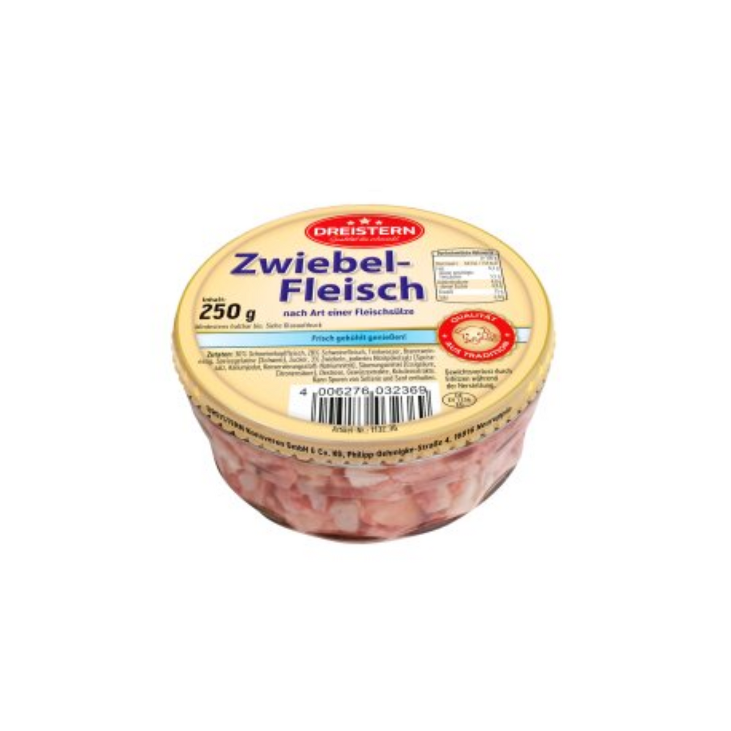 Dreistern Zwiebelfleisch 250g