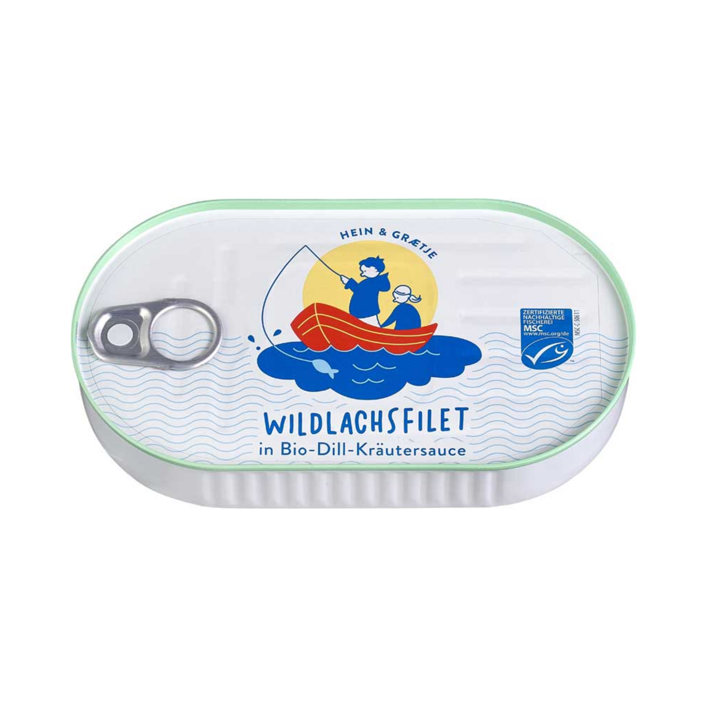 Hein & Graetje Wildlachsfilet in Bio-Dill-Kräutersauce 200g