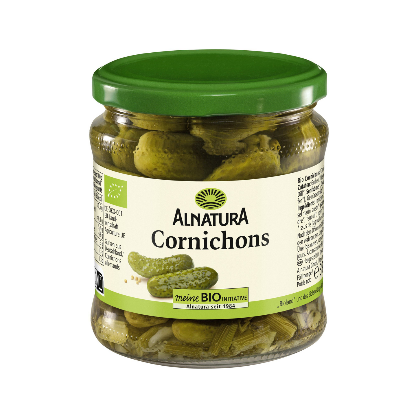 Bio Alnatura Cornichons 330g