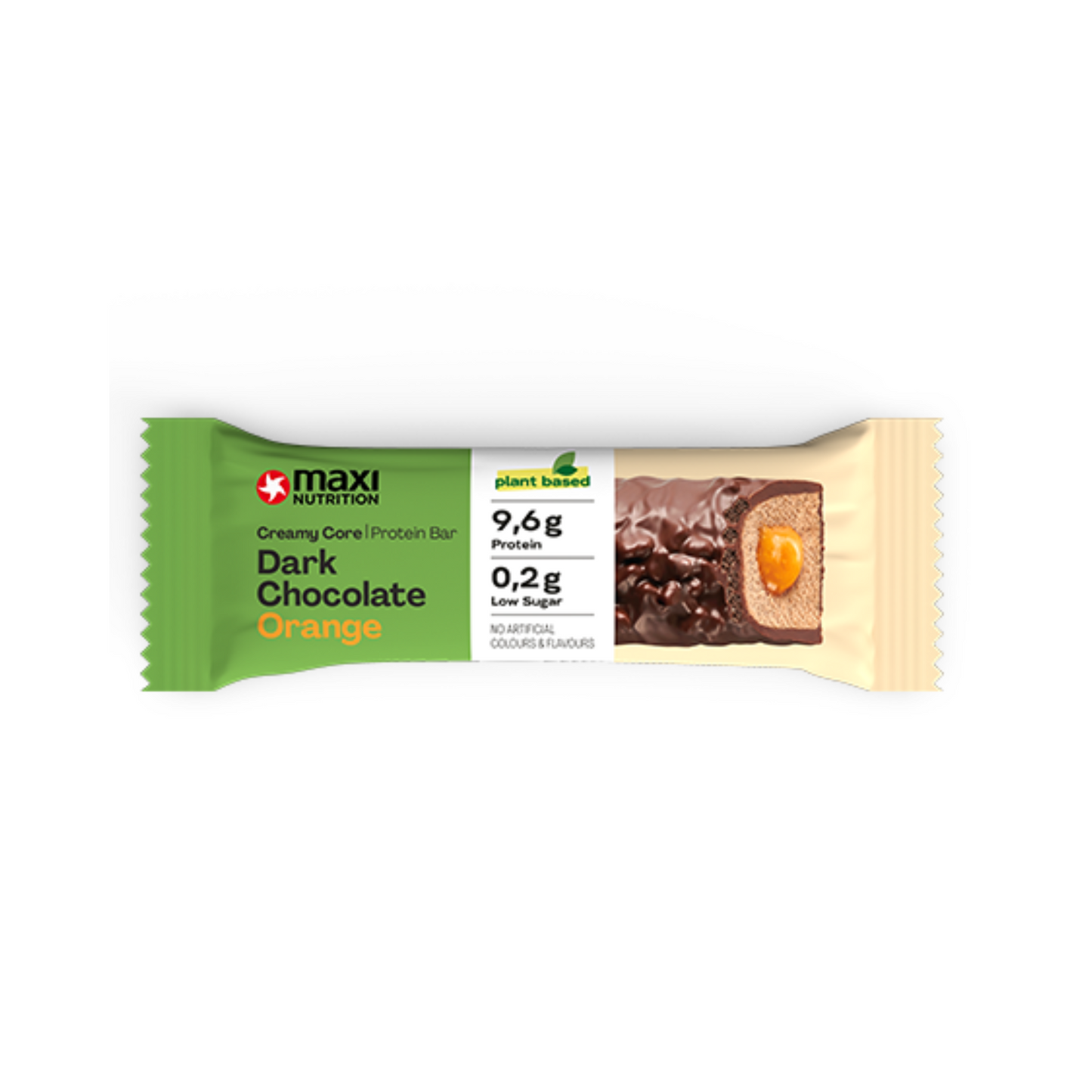 Maxinutrition Creamy Core Protein Bar Orange vegan 45g