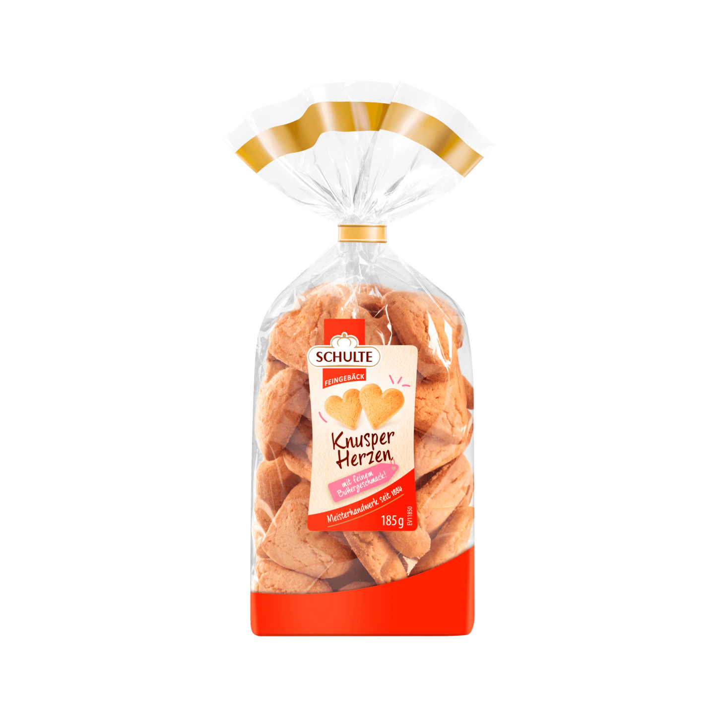 Schulte Knusper Herzen 185g