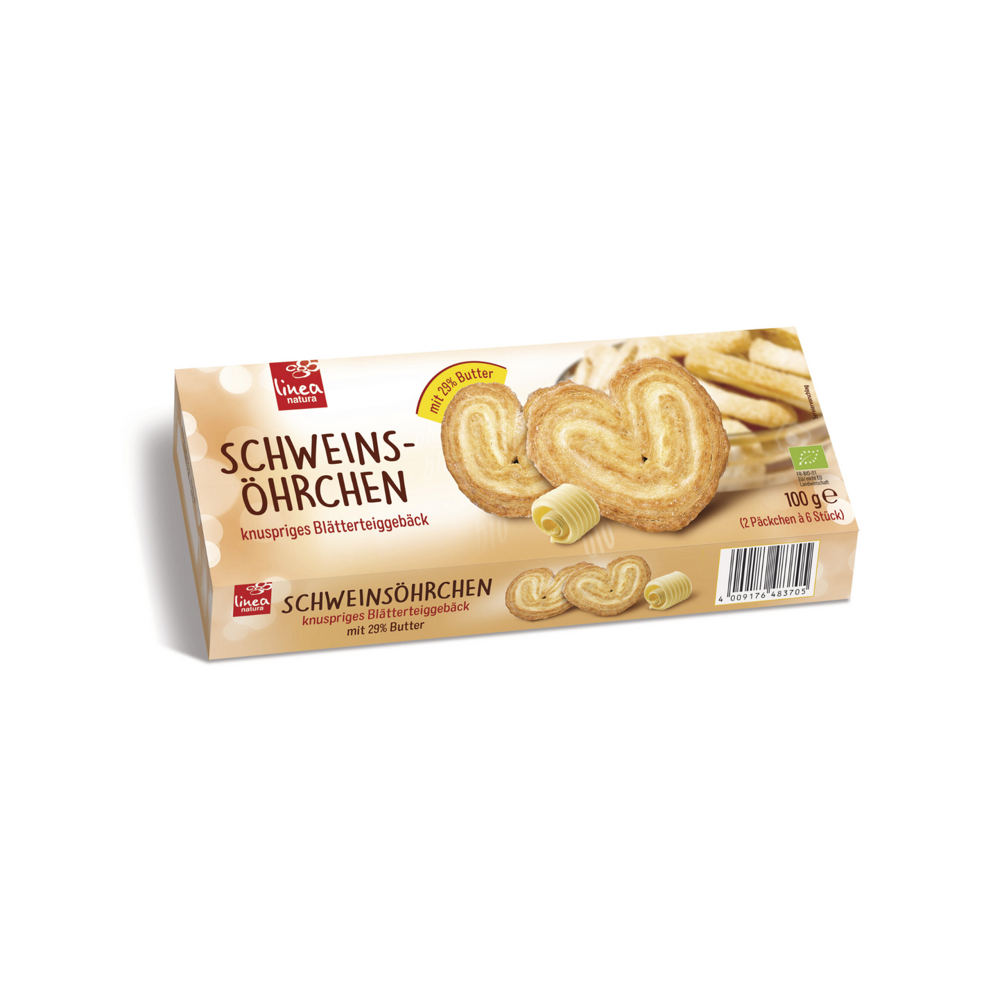 Bio Linea Natura Schweinsöhrchen 100g