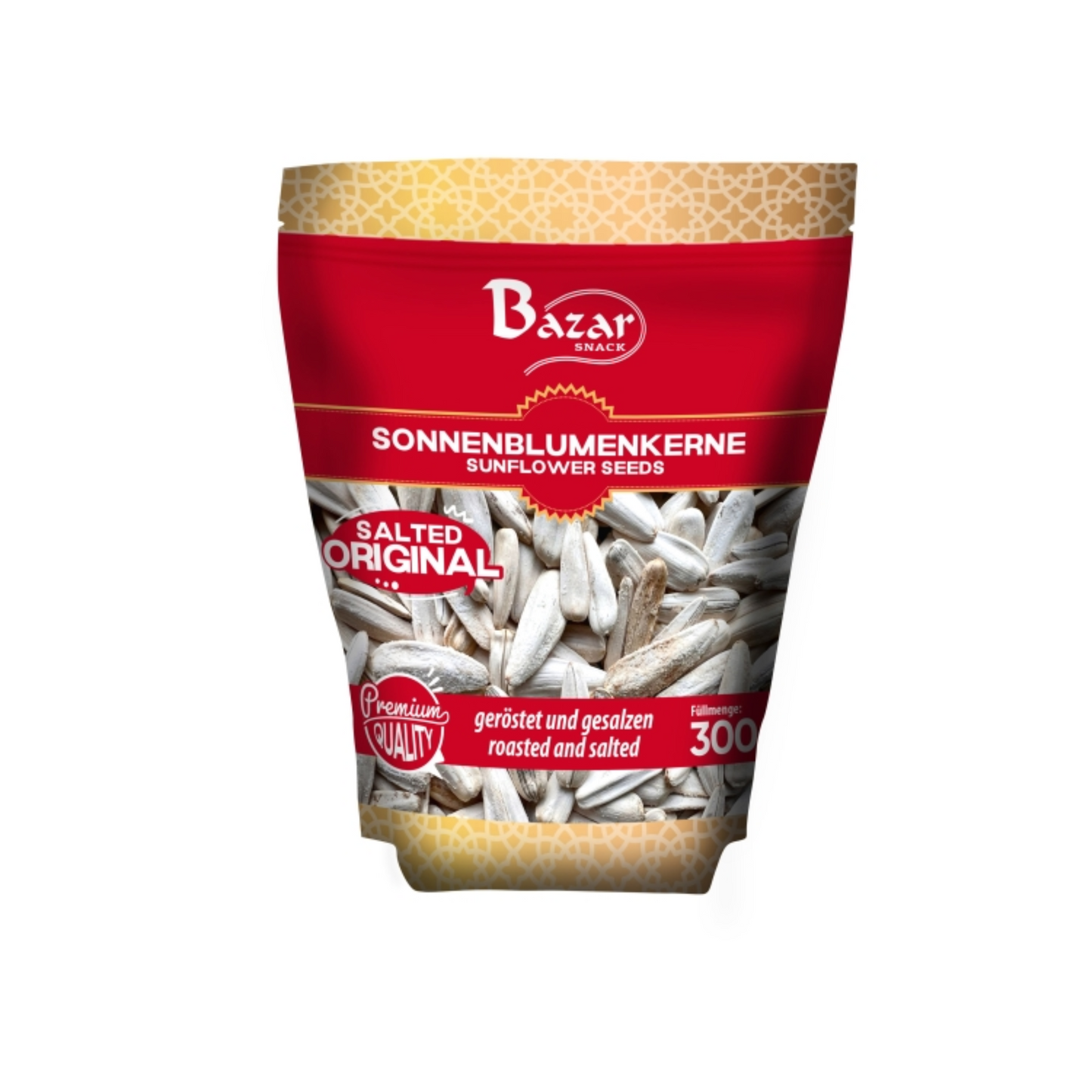 Bazar Sonnenblumenkerne Original geröstet und gesalzen 300g