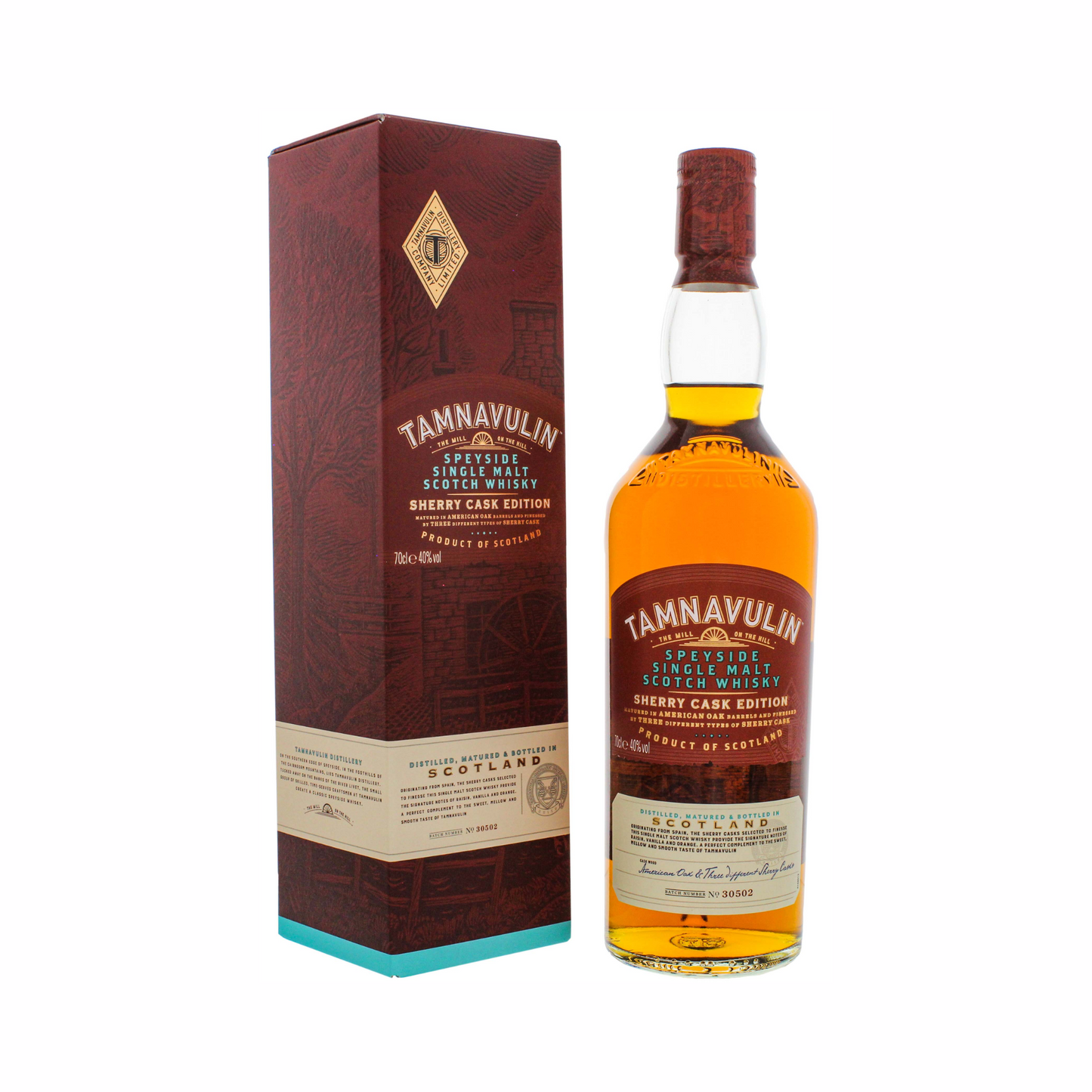 Tamnavulin Speyside Whisky Sherry Cask Edition 40% GP 0,7l