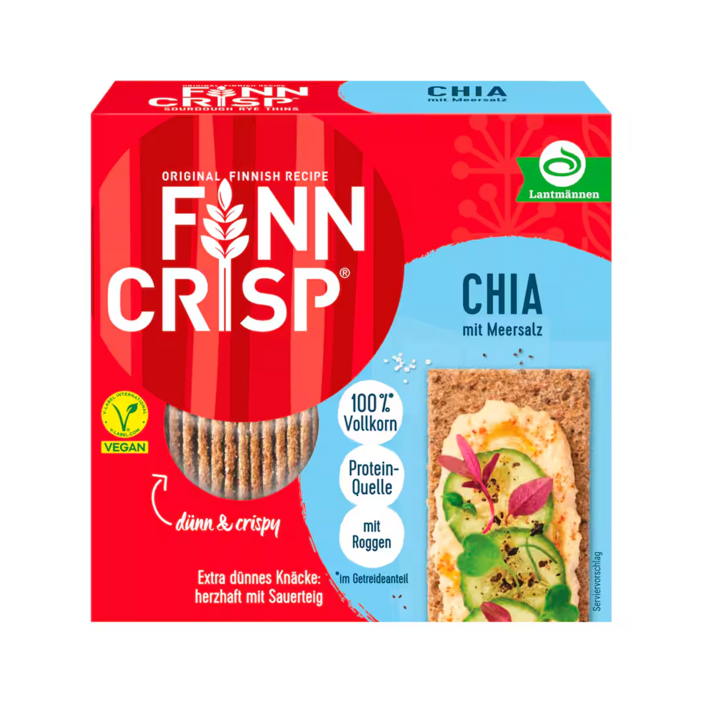 Finn Crisp Chia & Meersalz 195g