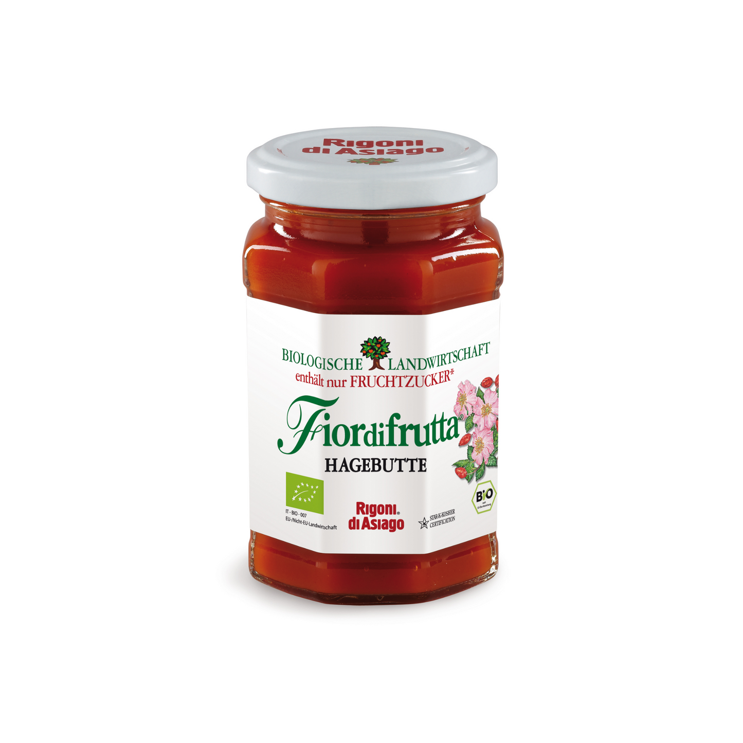 Bio Fiordifrutta Hagebutten-Aufstrich 250g